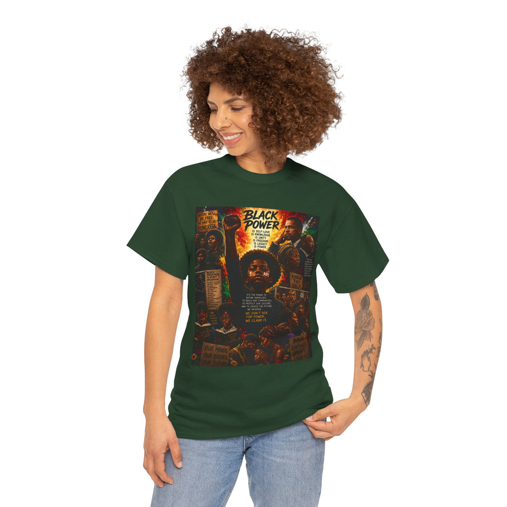 Black Power T‑Shirt — 'This Is Not A Boycott, This Is A Wealth Transfer' Protest Tee