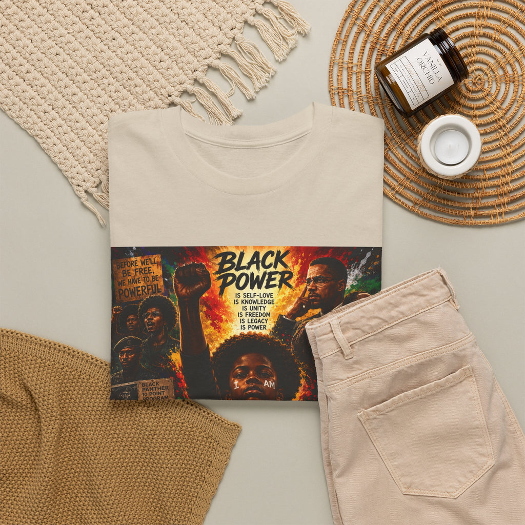 Black Power T‑Shirt — 'This Is Not A Boycott, This Is A Wealth Transfer' Protest Tee