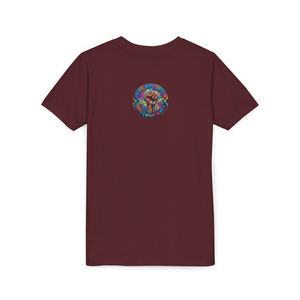 Youth Tee — “MY AVATAR MY RULES” Customizable Character Graphic