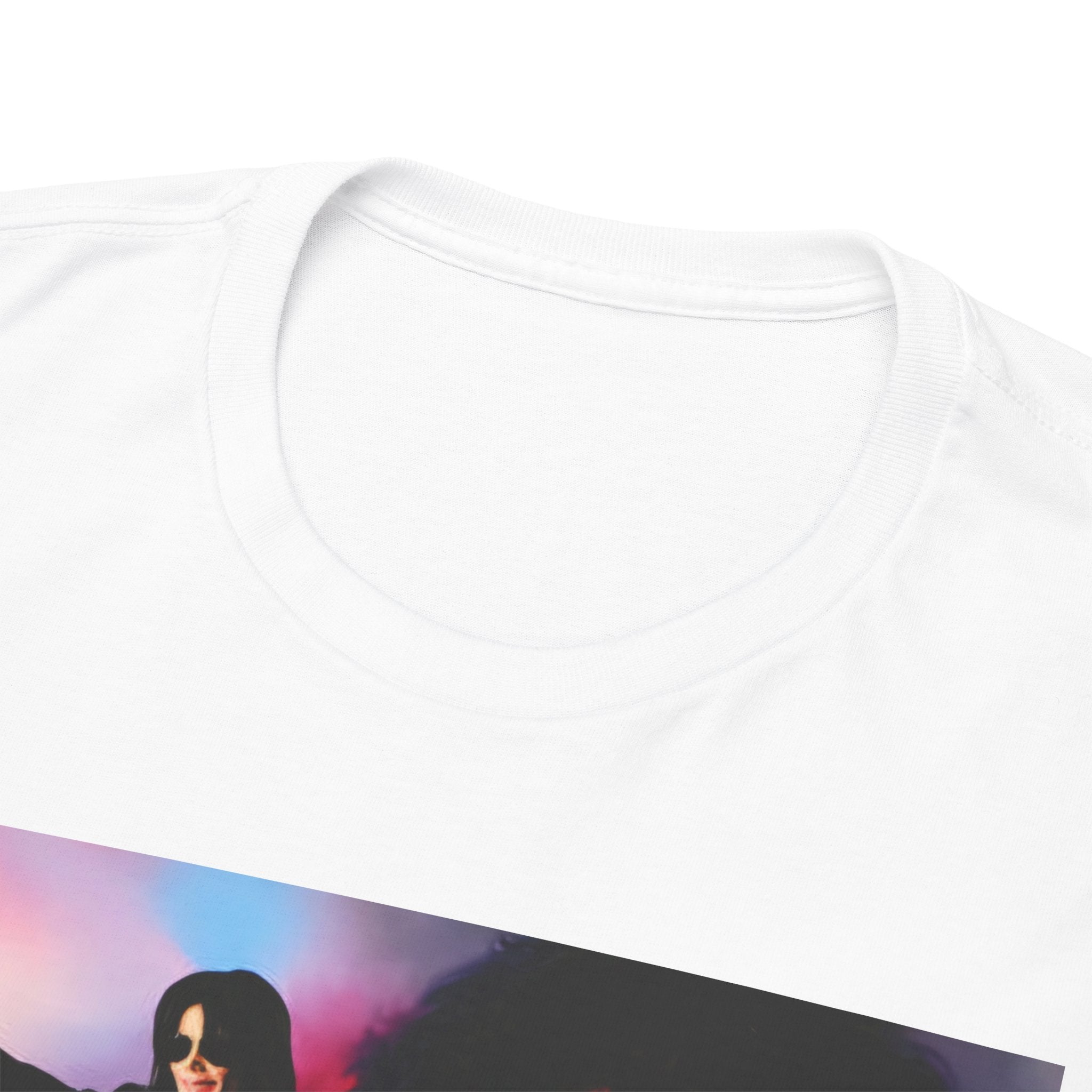 Michael Jackson Tribute Tee — Vintage Pop Collage T-Shirt