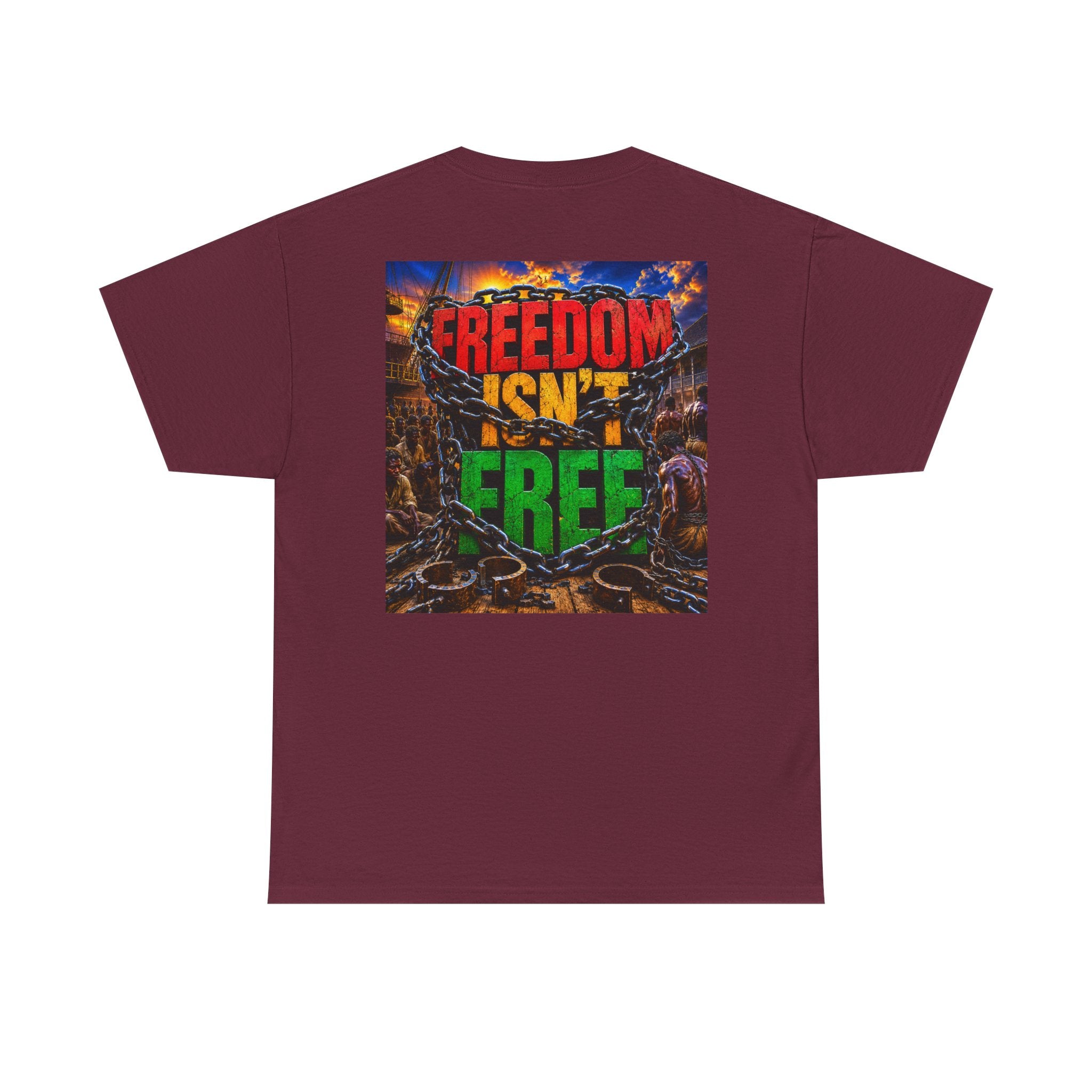 Graphic Tee — "F*ck the 4th" / "Freedom Isn’t Free" Patriotic Protest T-Shirt