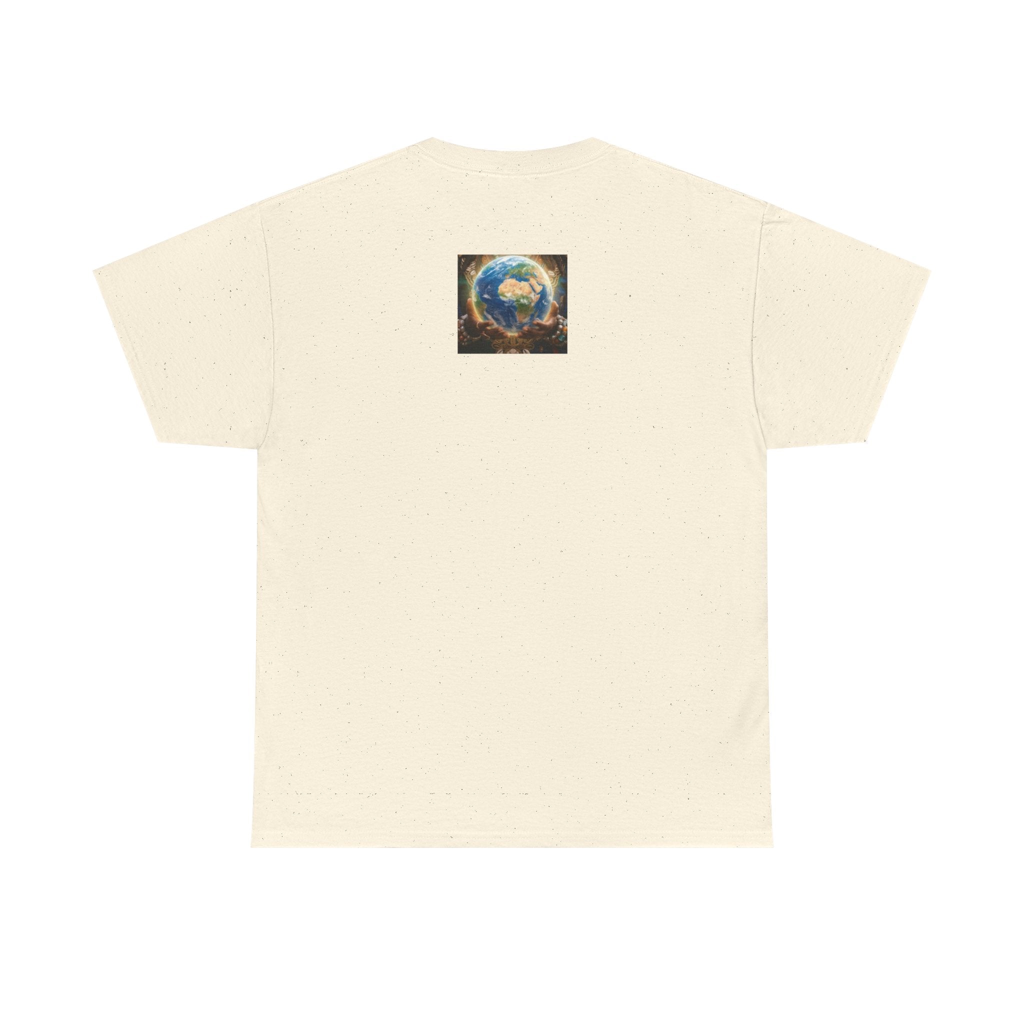 Cosmic Guardian Tee — Earth Mother Spiritual Graphic T-Shirt