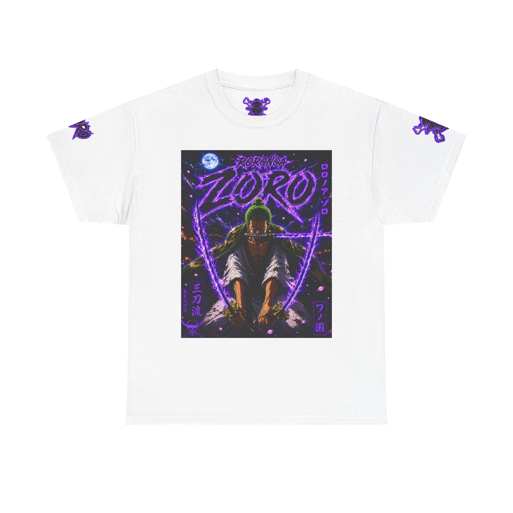 Zoro Neon Samurai T‑Shirt