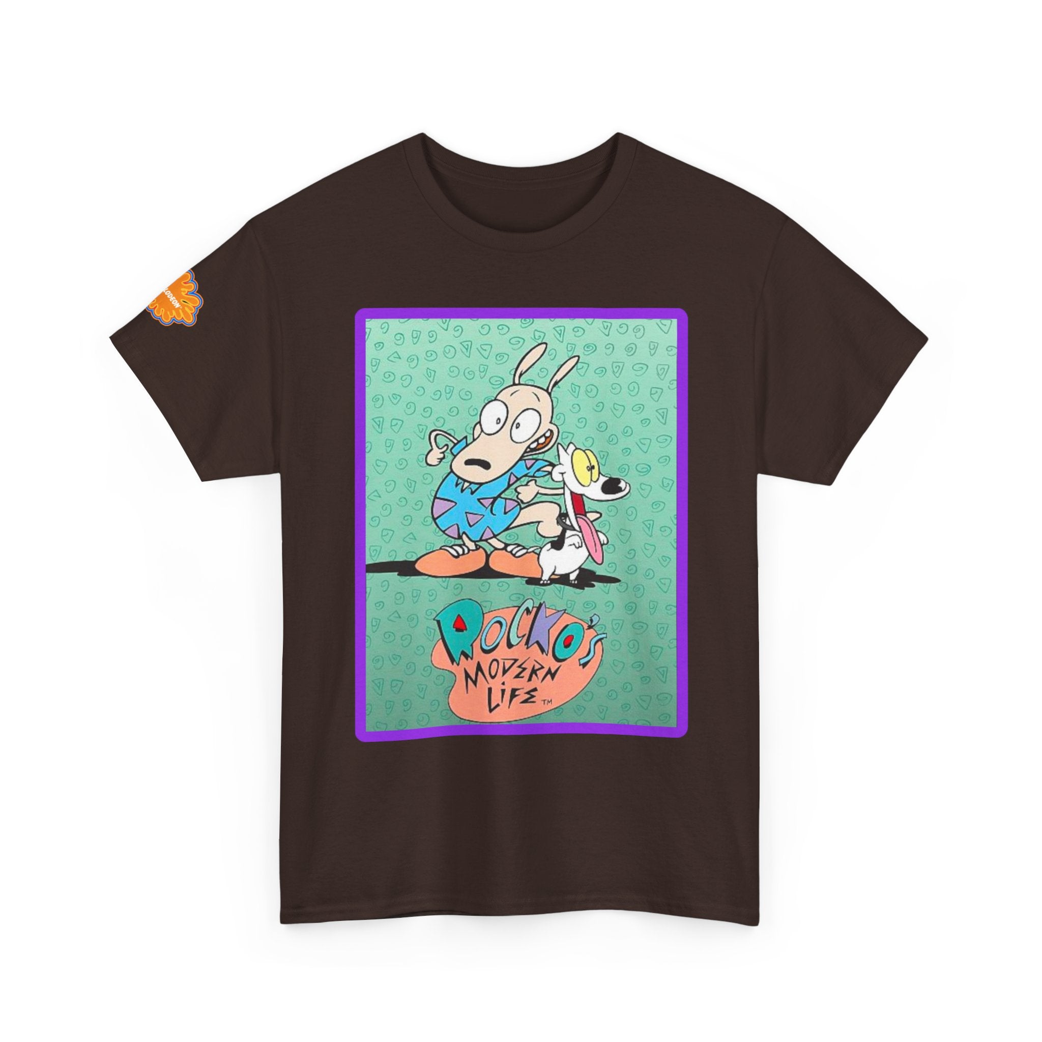 Rocko's Modern Life Cartoon Tee — Retro 90s Nicktoons Graphic T-Shirt