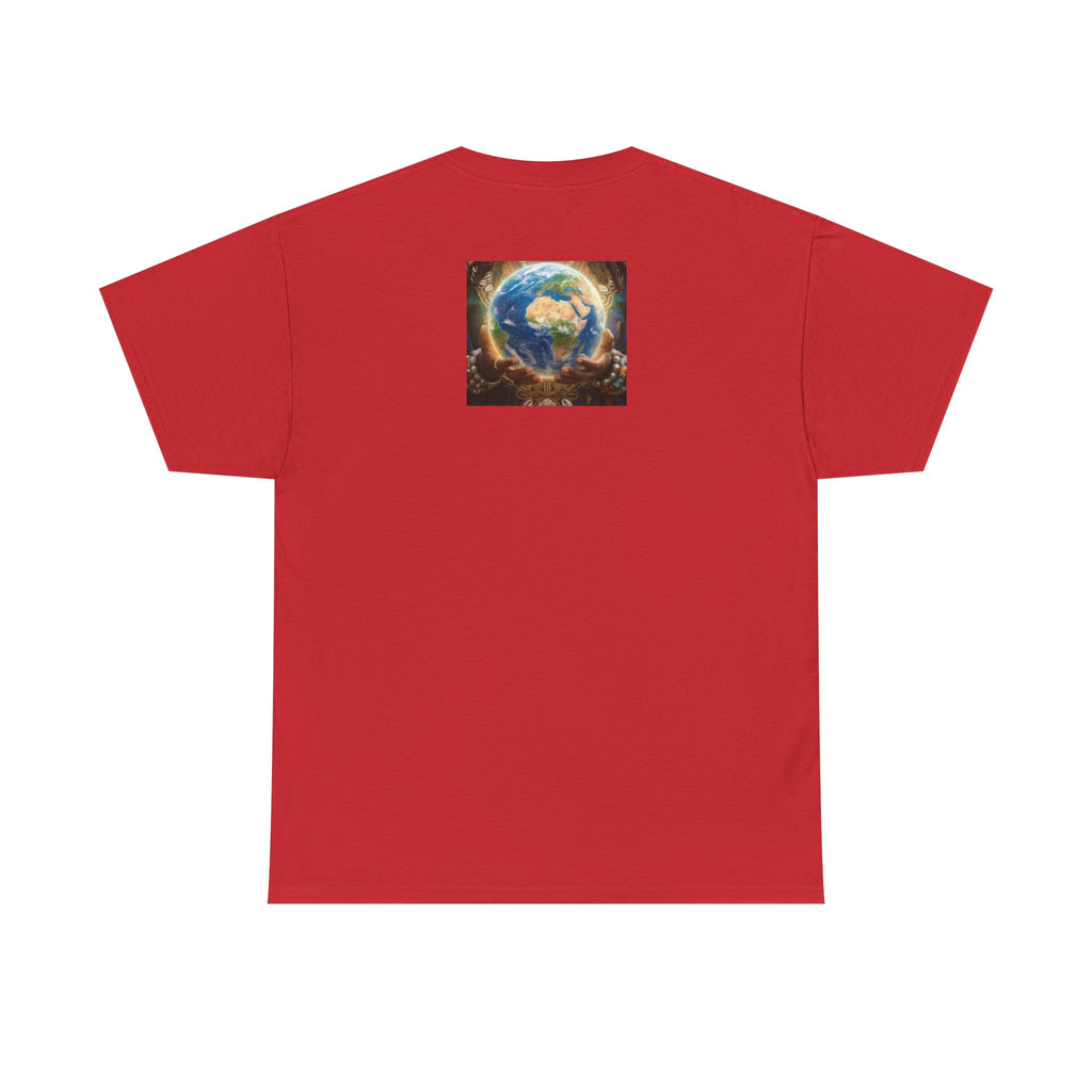 Earth Goddess T-Shirt — Vibrant Floral Nature Mother Graphic Tee