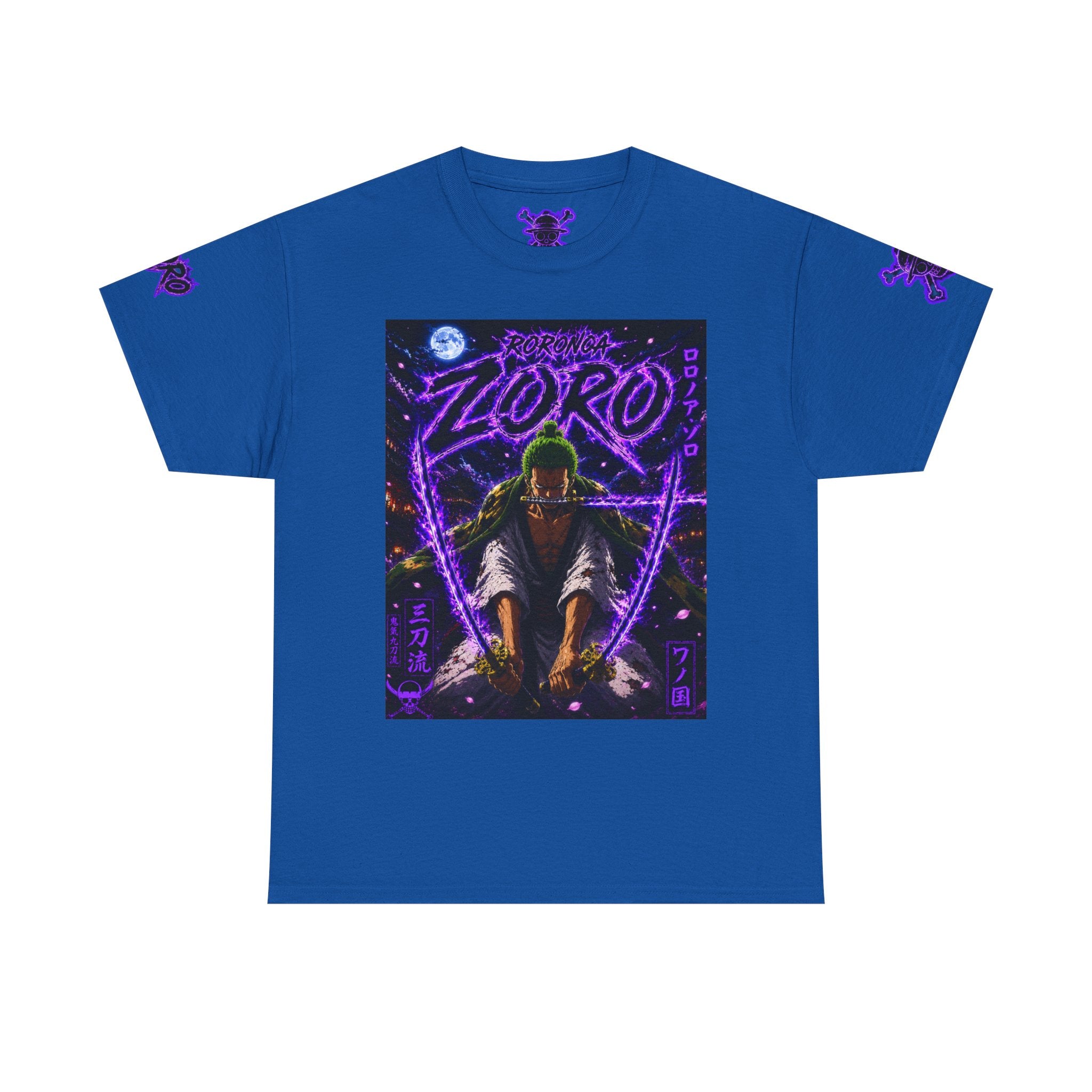 Zoro Neon Samurai T‑Shirt