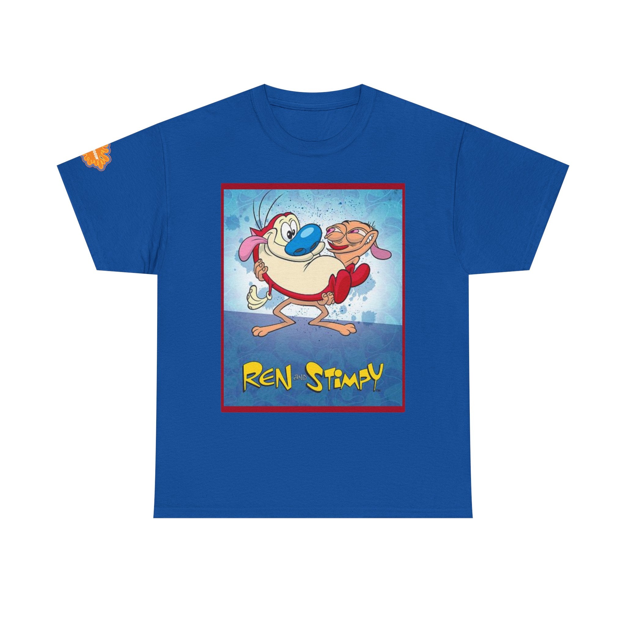 Ren & Stimpy Graphic Tee — Retro Nickelodeon Cartoon T-Shirt