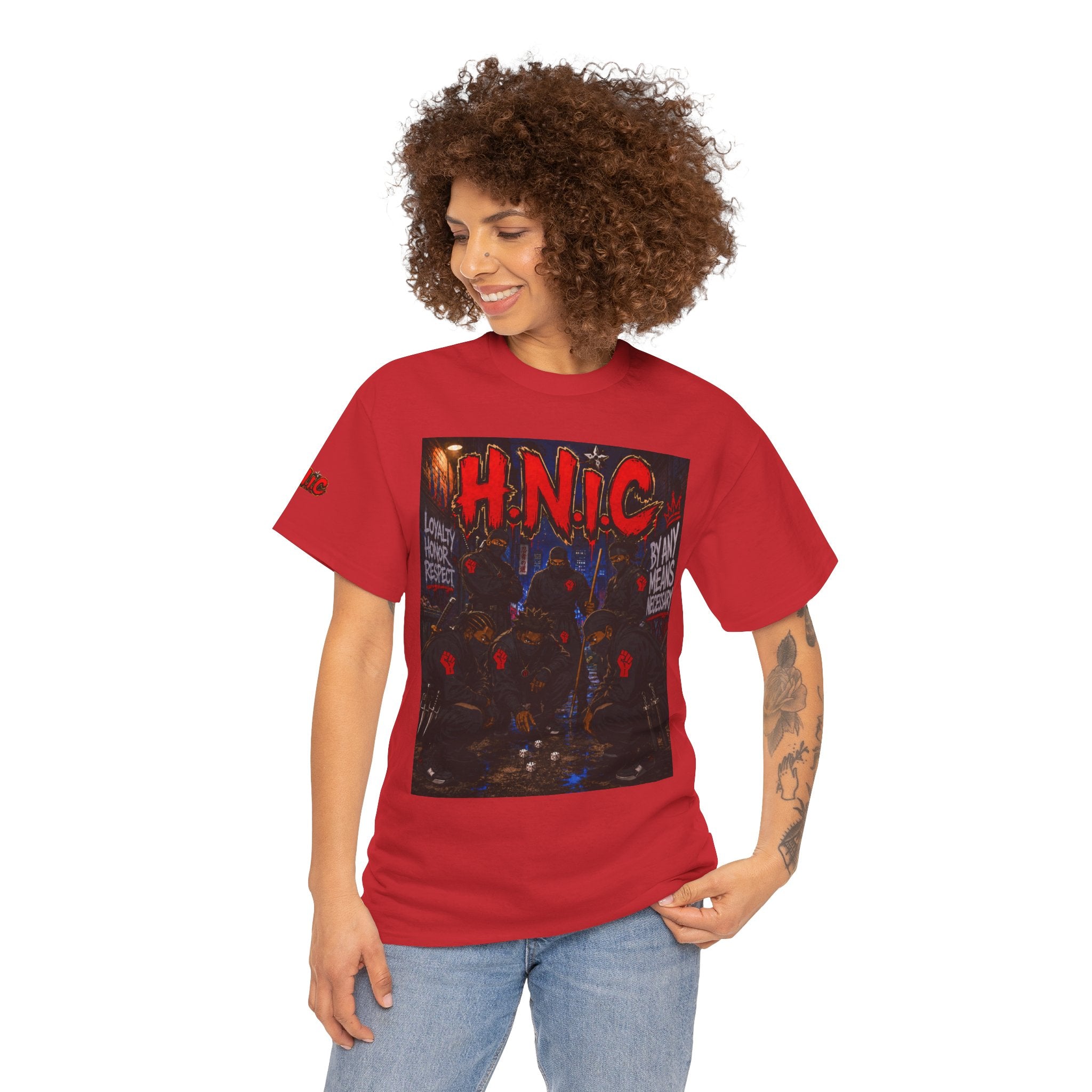 H.N.I.C. Graphic Tee — 'This Is Not A Riot' Raised Fist Streetwear T‑Shirt