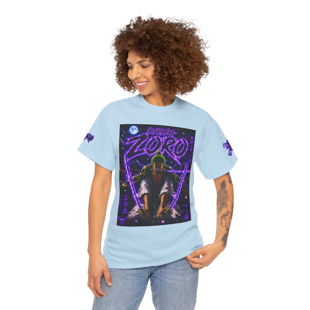 Zoro Neon Samurai T‑Shirt