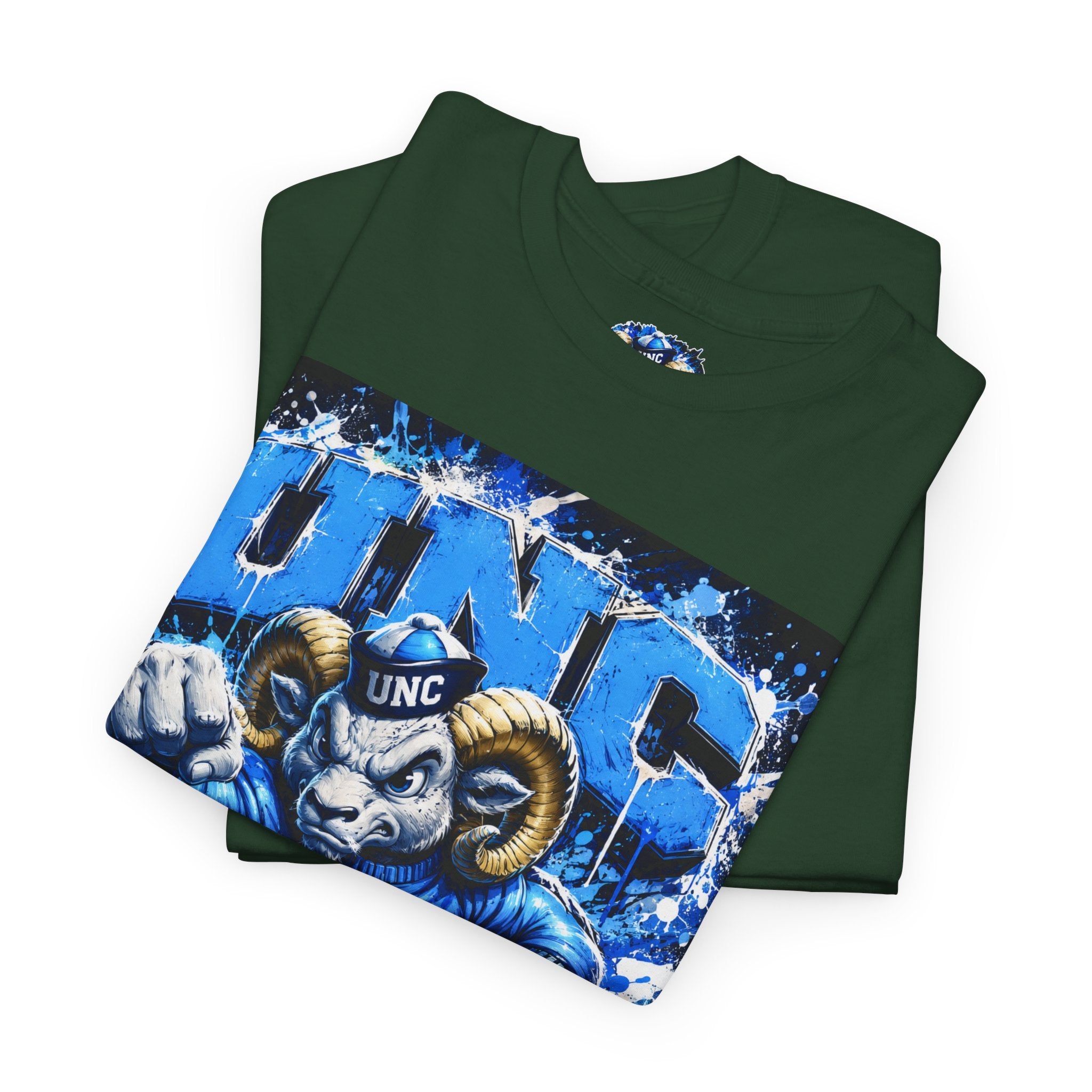 UNC Tar Heel Ram Graphic Tee — Collegiate North Carolina T-Shirt