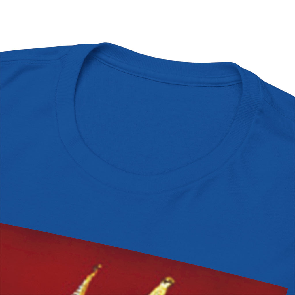 Vintage Crown Portrait Tee — Retro Hip-Hop Photo Graphic T-Shirt