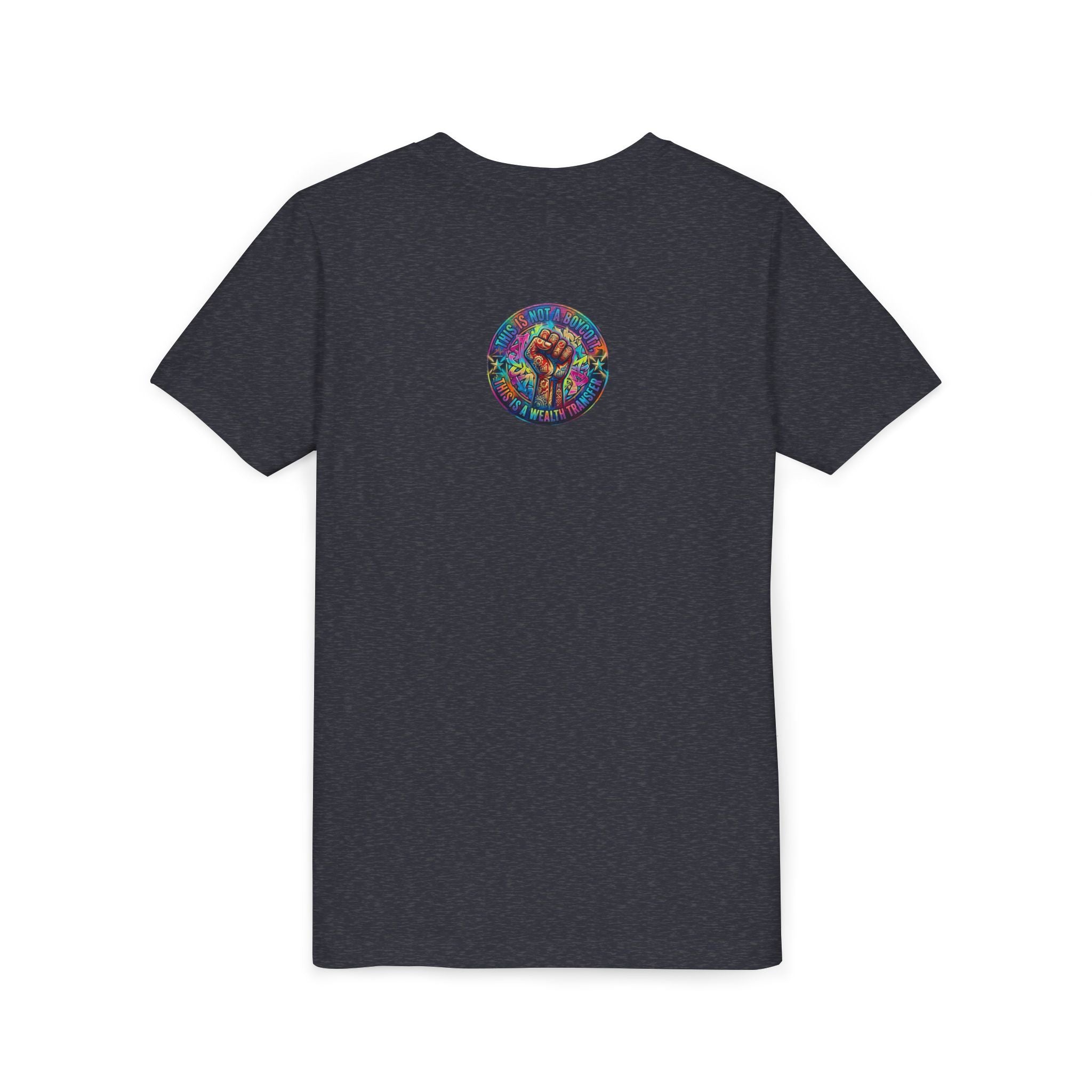 Neon Power Button Tee — Gamer Screen Escape Youth T-Shirt