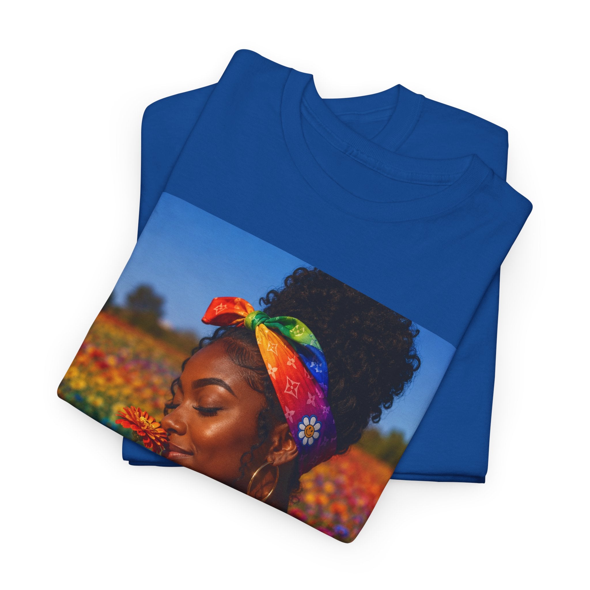 T-Shirt — Rainbow Empowerment Portrait Tee ("This Is Not A Boycott, This Is A Human Transaction")
