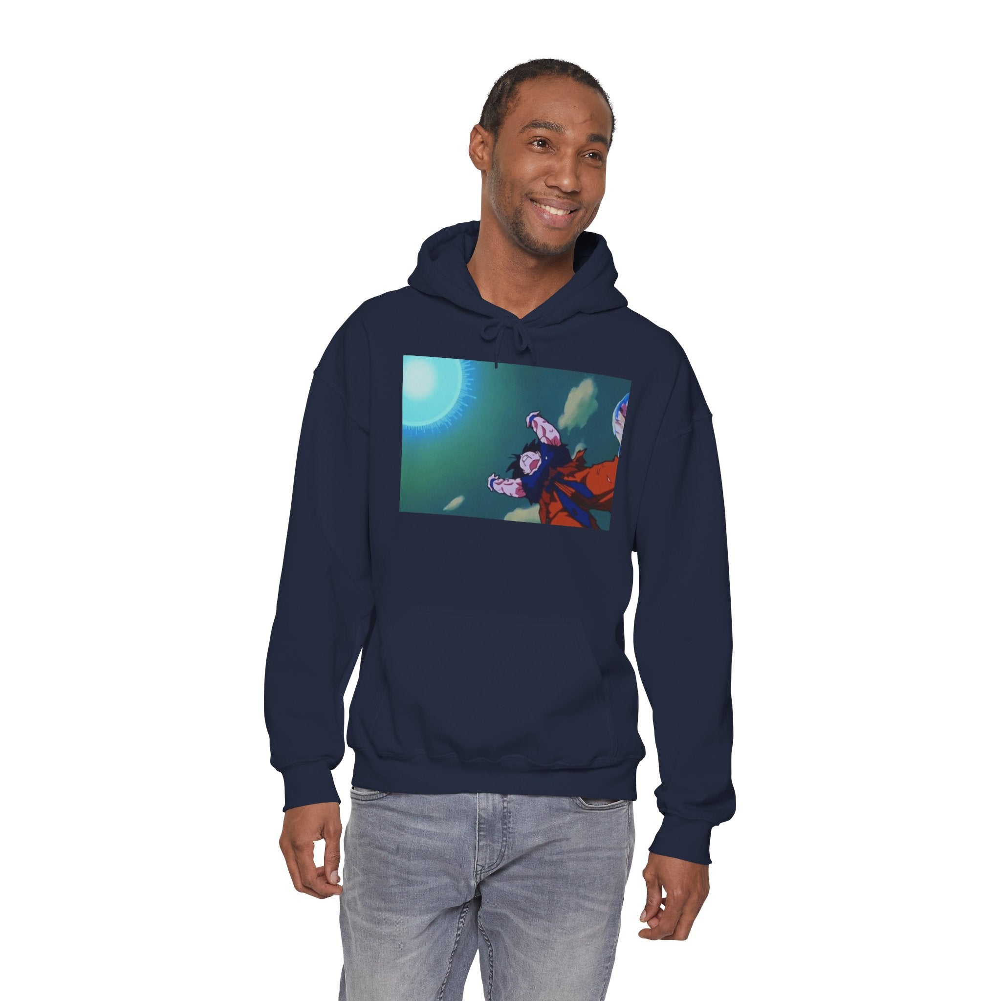 Anime Night Sky Hoodie — Girls Under the Moon Graphic Sweatshirt