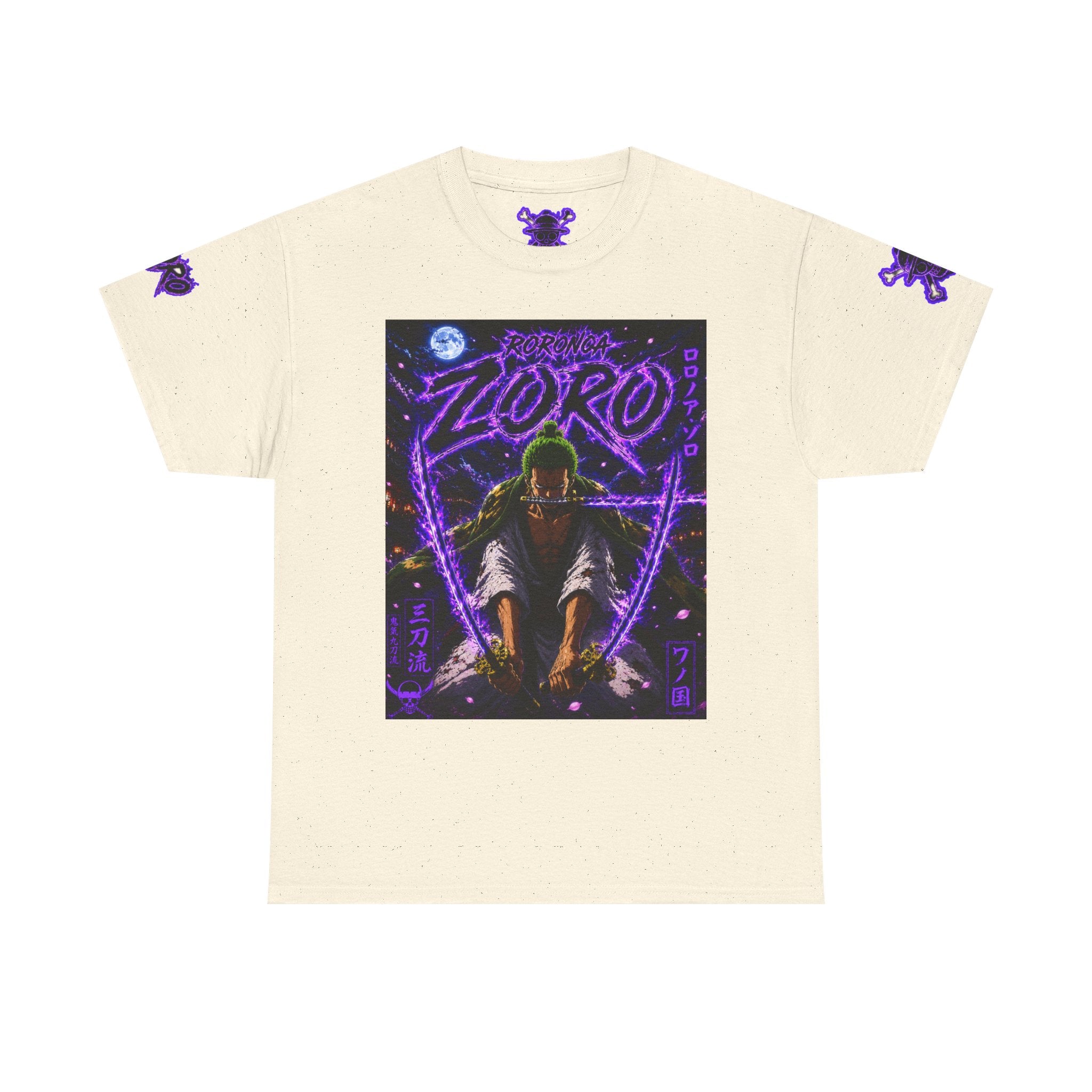 Zoro Neon Samurai T‑Shirt
