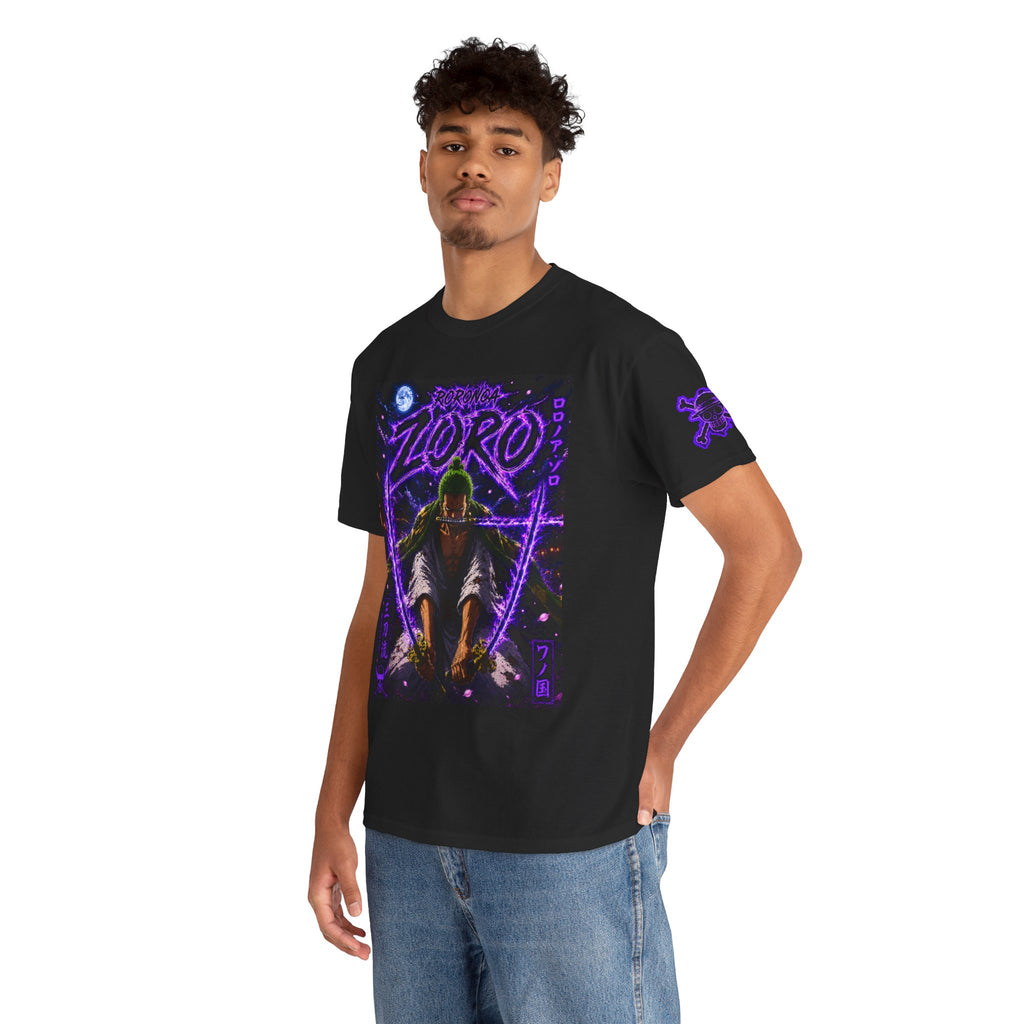 Zoro Neon Samurai T‑Shirt
