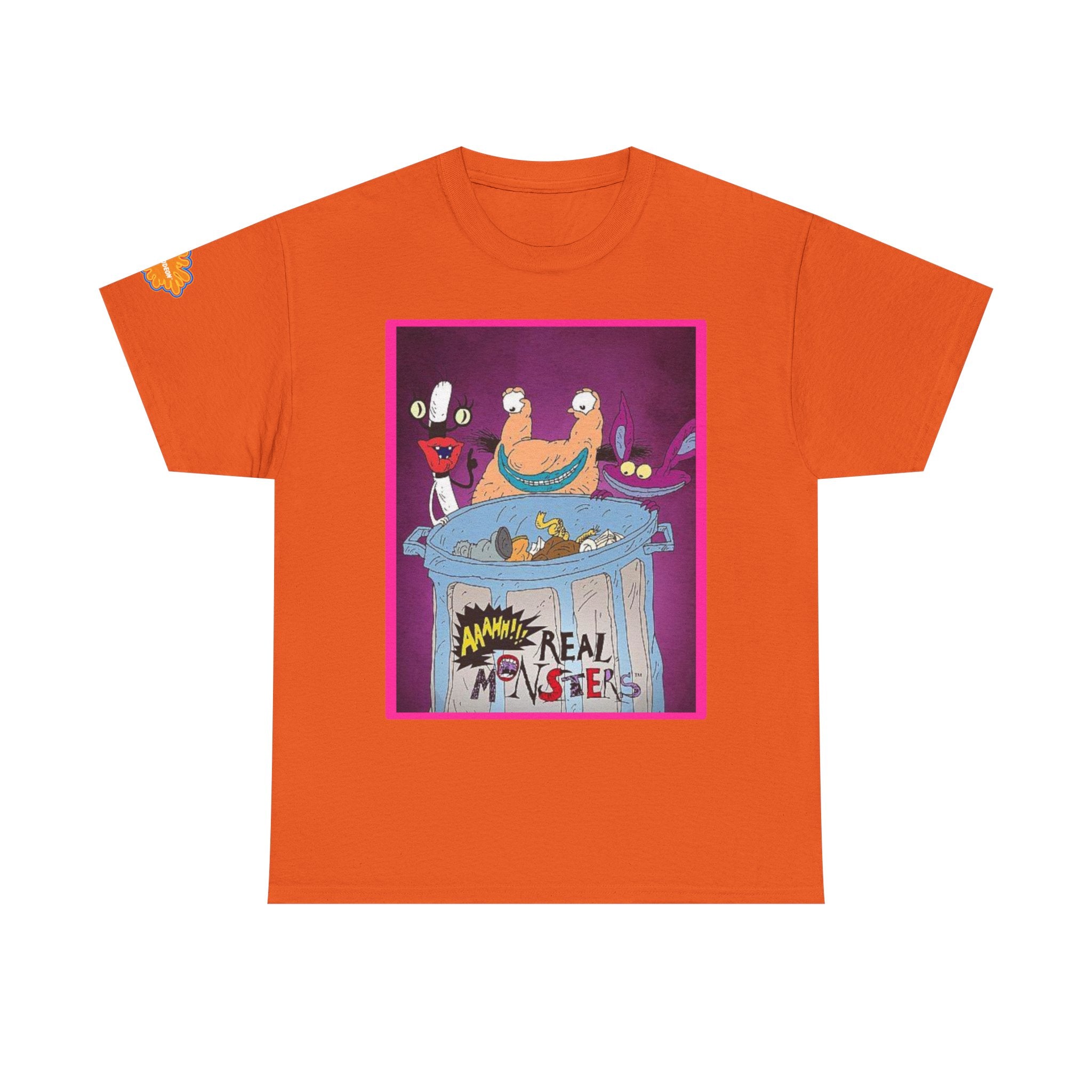 Real Monsters Vintage Cartoon T-Shirt — Nickelodeon Rugrats Crew Tee