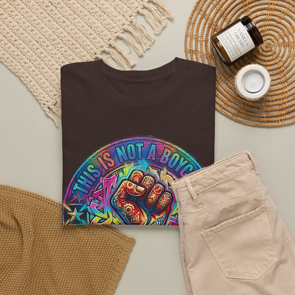 Fist of Strength Graphic Tee — “This Is Not A Boycott, This Is A Wealth Transfer”
