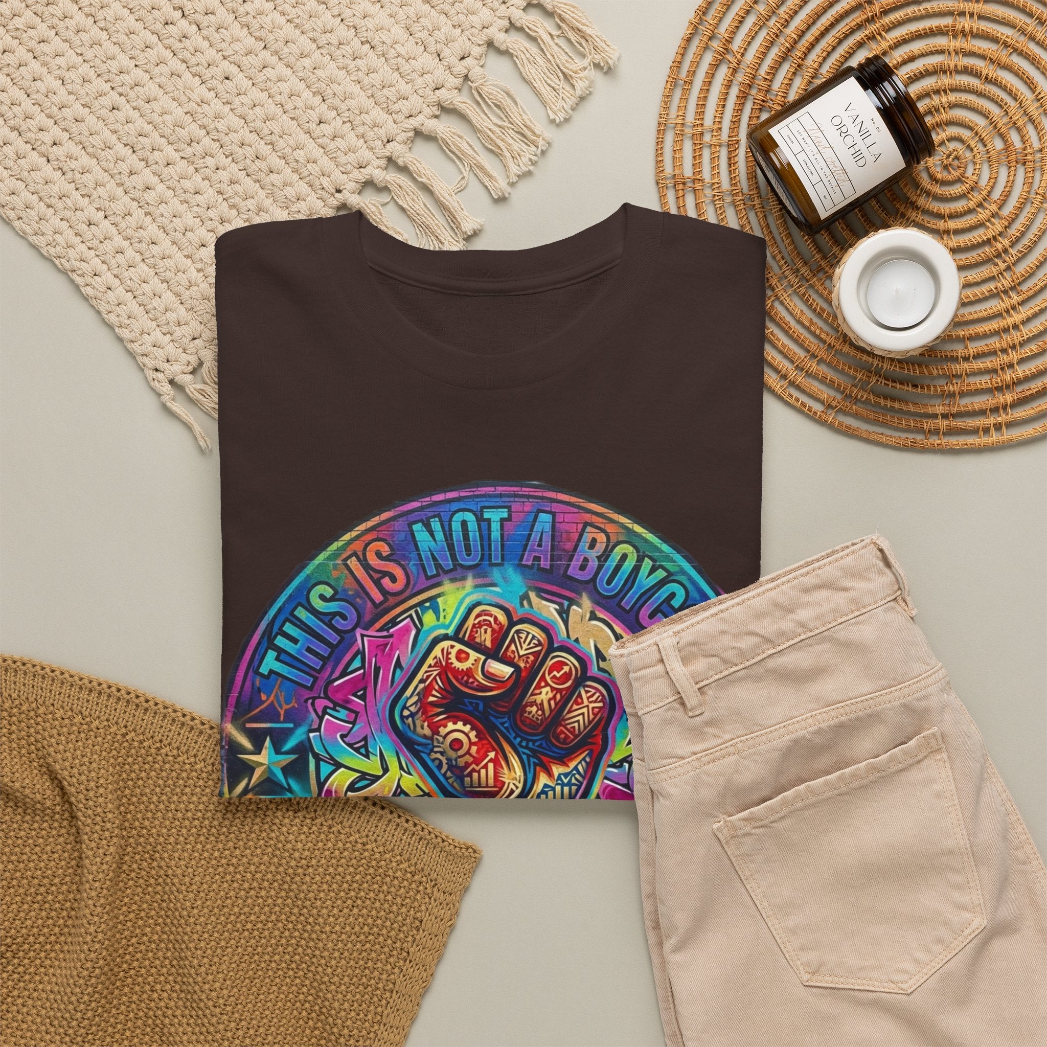 Fist of Strength Graphic Tee — “This Is Not A Boycott, This Is A Wealth Transfer”