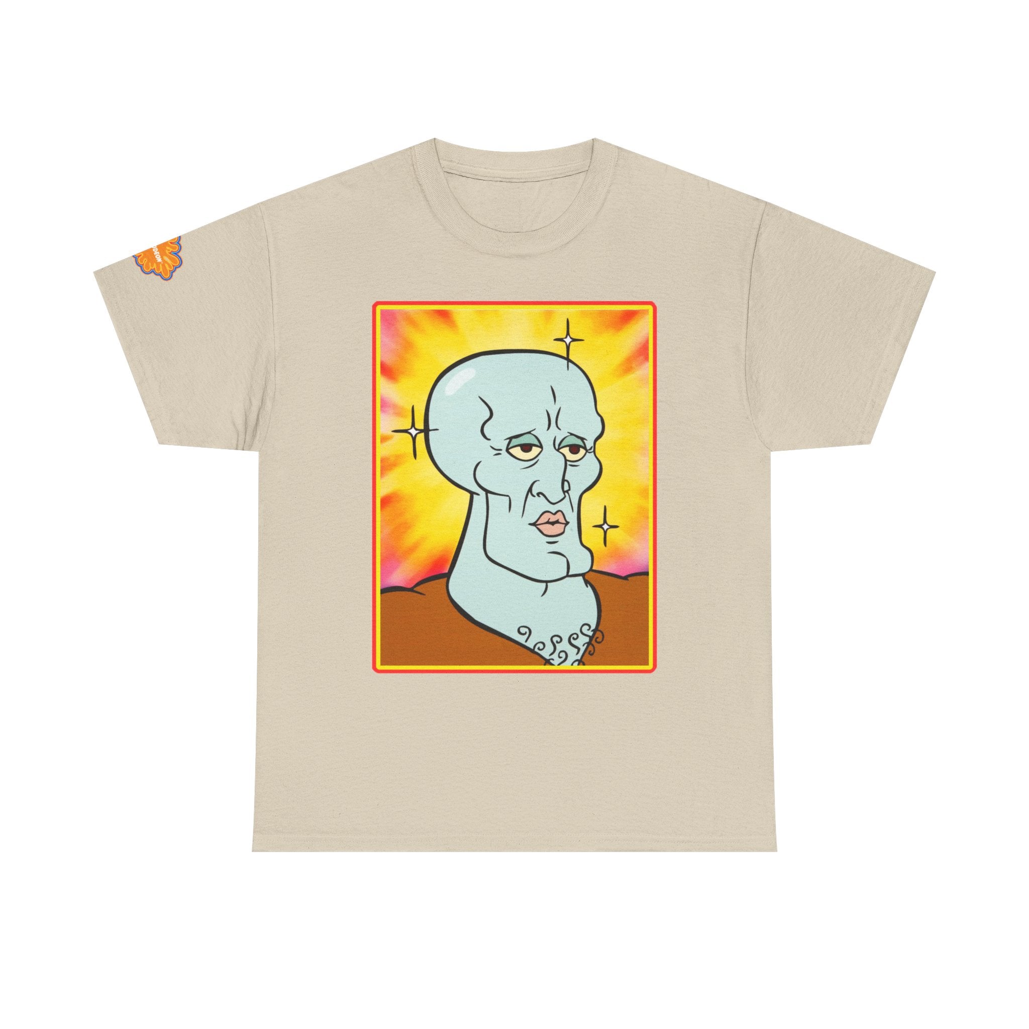 Handsome Squidward Portrait T‑Shirt — Retro Nickelodeon Graphic Tee