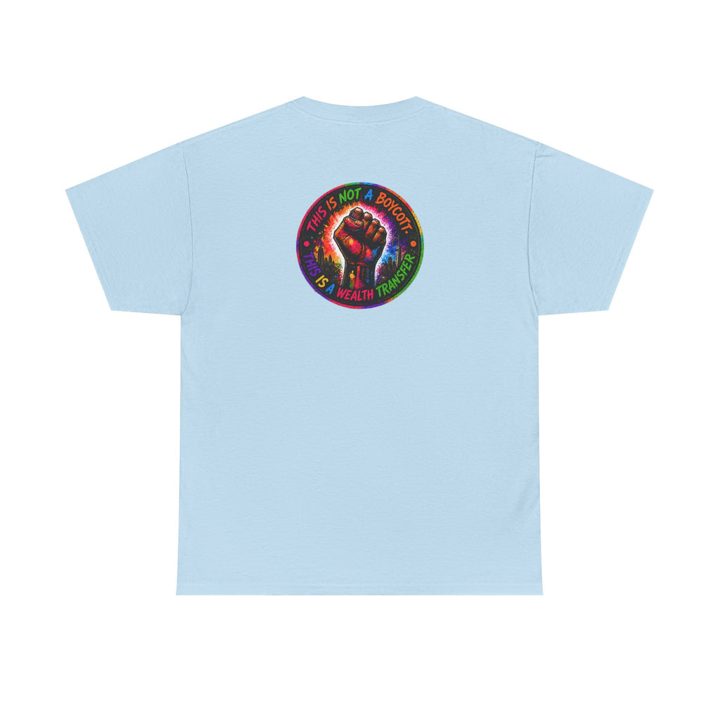 They Want Our Rhythm But Not Our Blues Tee — Black Power Fist Social Justice T-Shirt