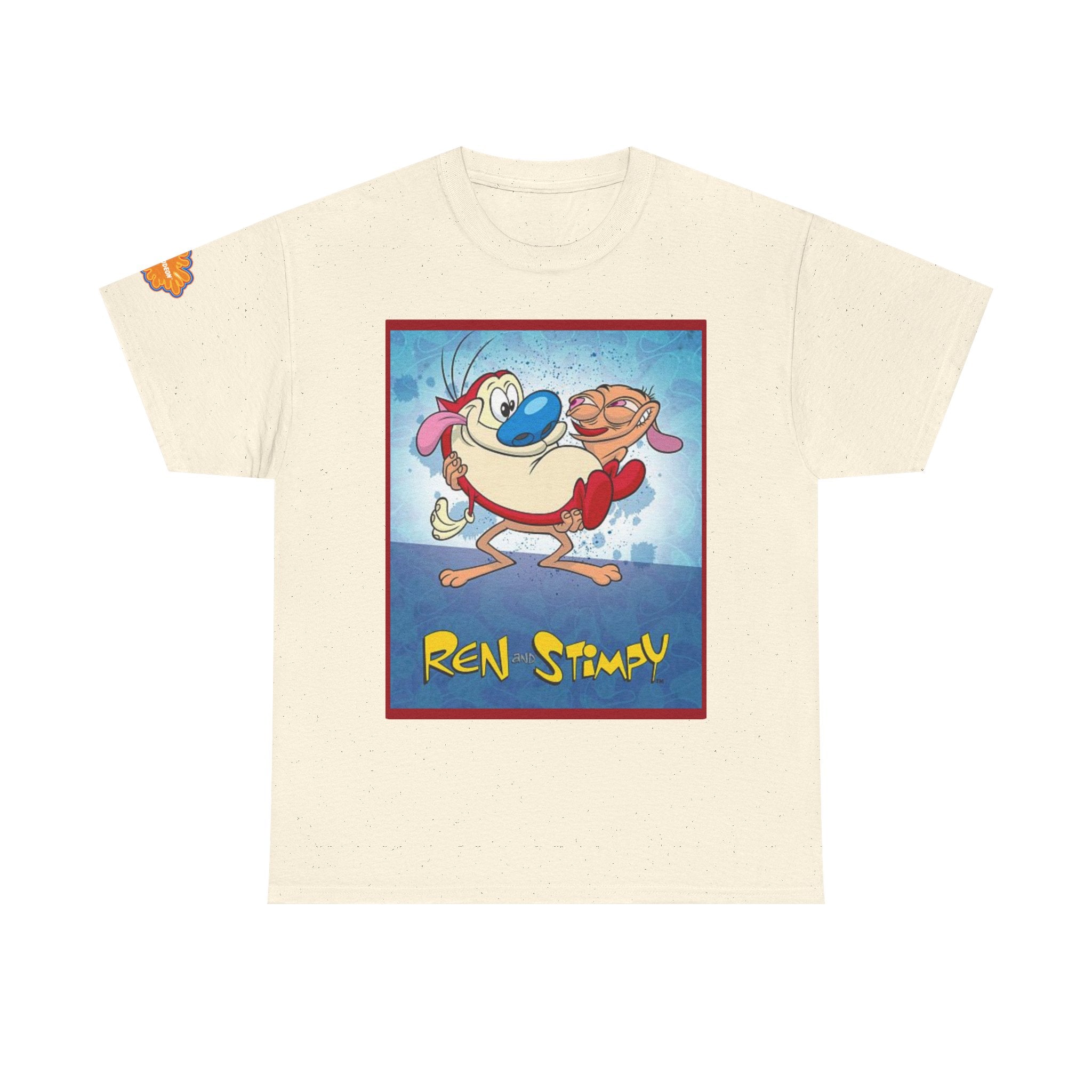 Ren & Stimpy Graphic Tee — Retro Nickelodeon Cartoon T-Shirt