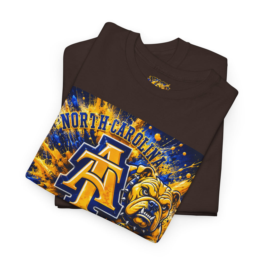 North Carolina A&T Aggies Bulldog T-Shirt — A&T Logo College Tee