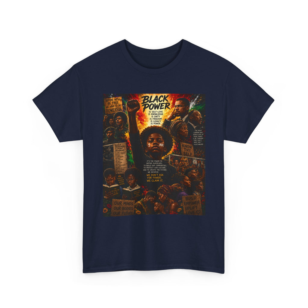 Black Power T‑Shirt — 'This Is Not A Boycott, This Is A Wealth Transfer' Protest Tee