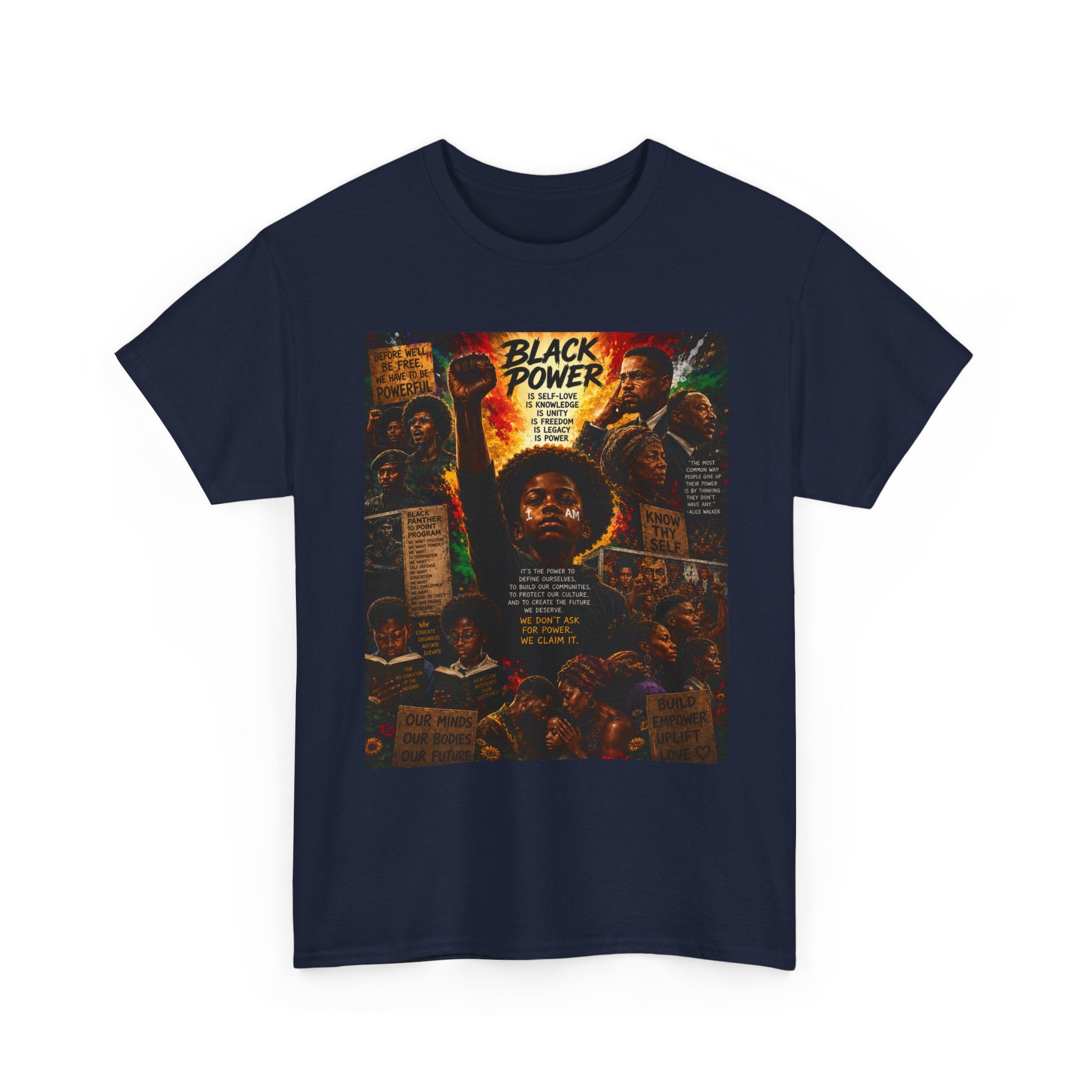 Black Power T‑Shirt — 'This Is Not A Boycott, This Is A Wealth Transfer' Protest Tee