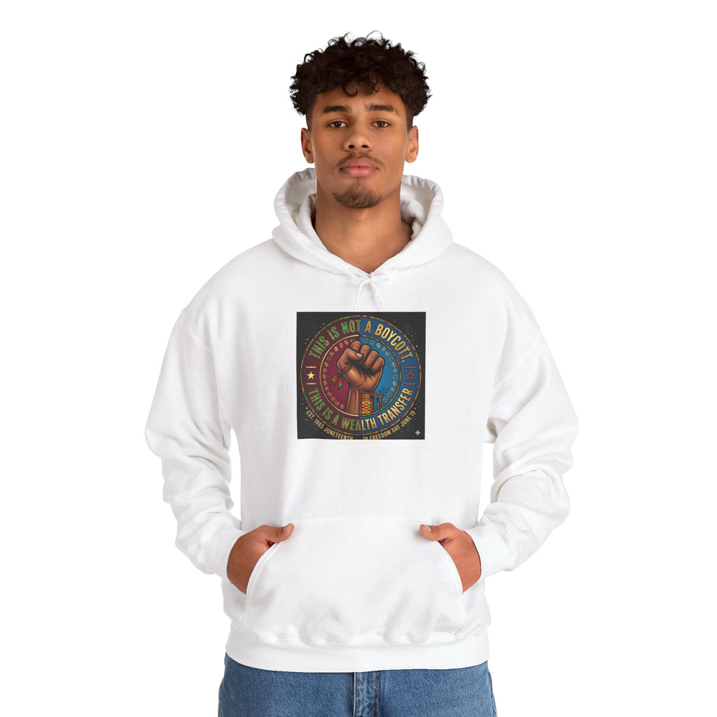 Empowered Unity Hoodie — "We Are a Movement" Fist Graphic Sweatshirt