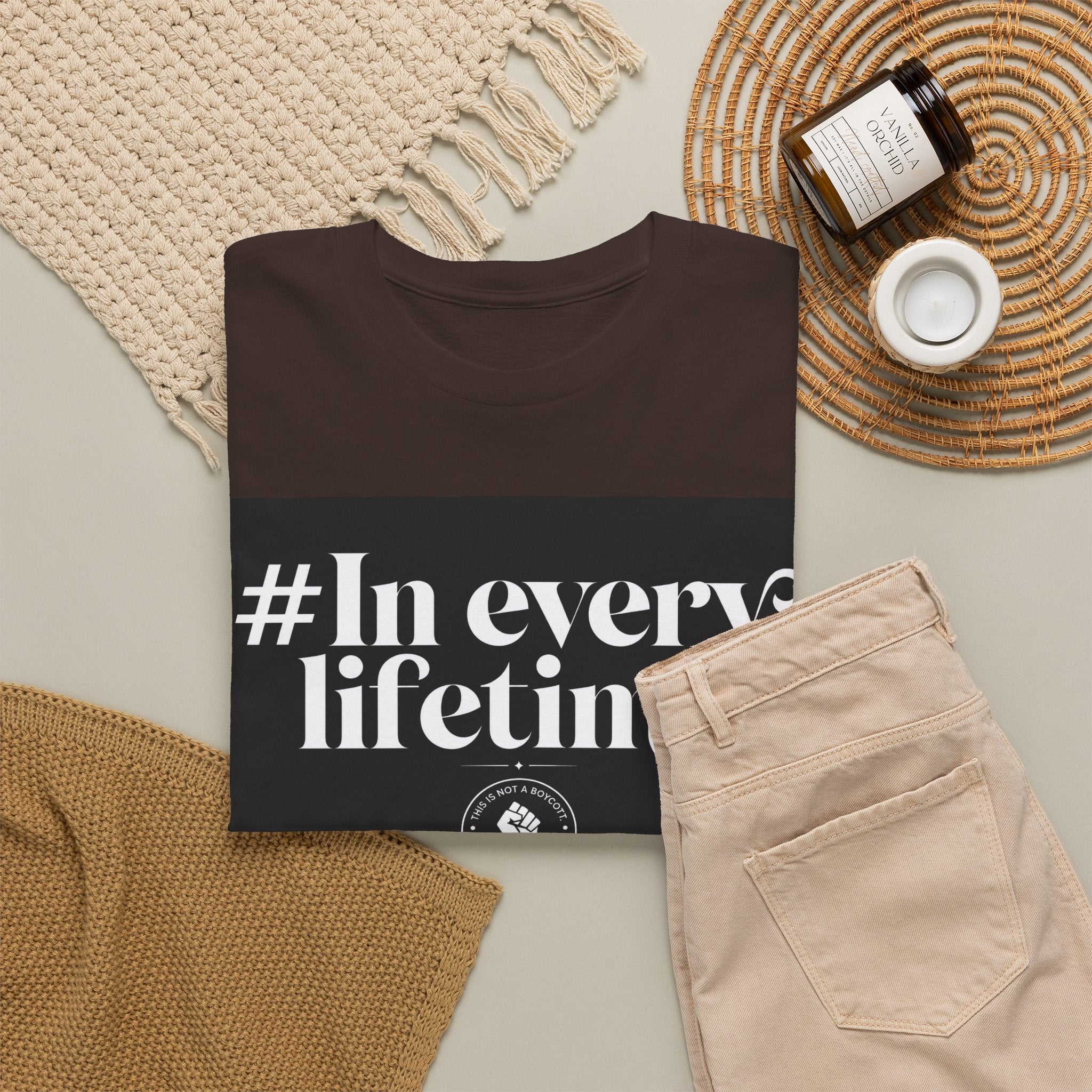 In Every Lifetime Tee — Social Justice Fist Graphic T-Shirt