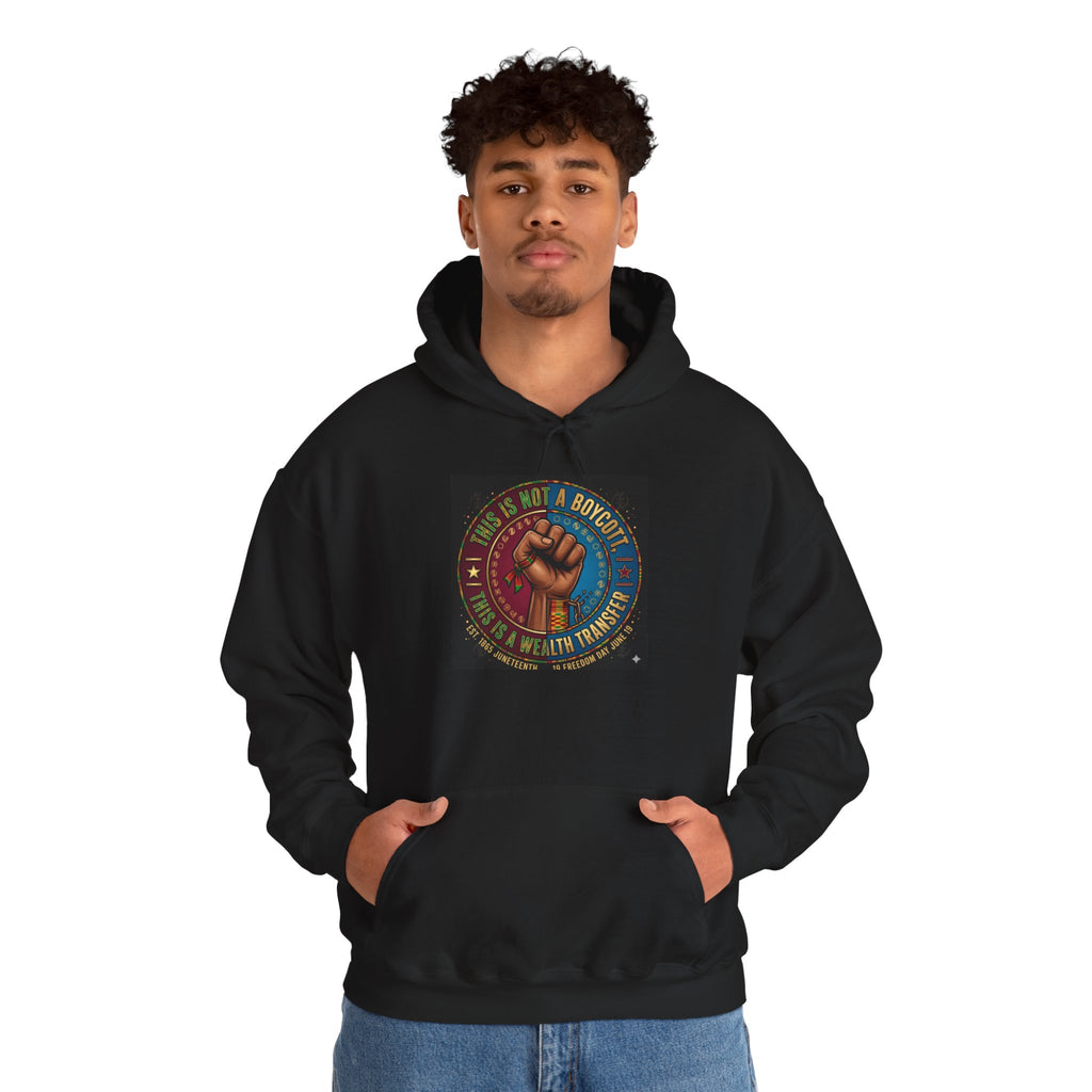 Empowered Unity Hoodie — "We Are a Movement" Fist Graphic Sweatshirt