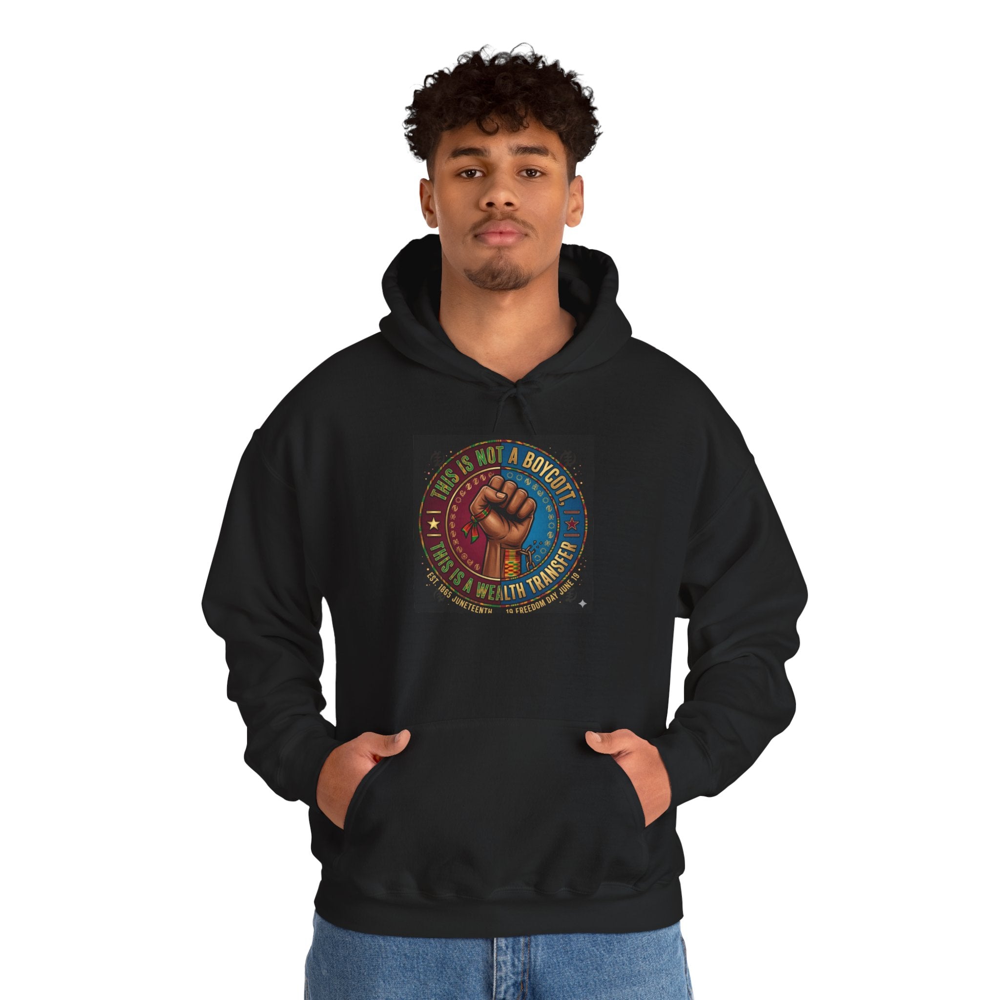 Empowered Unity Hoodie — "We Are a Movement" Fist Graphic Sweatshirt