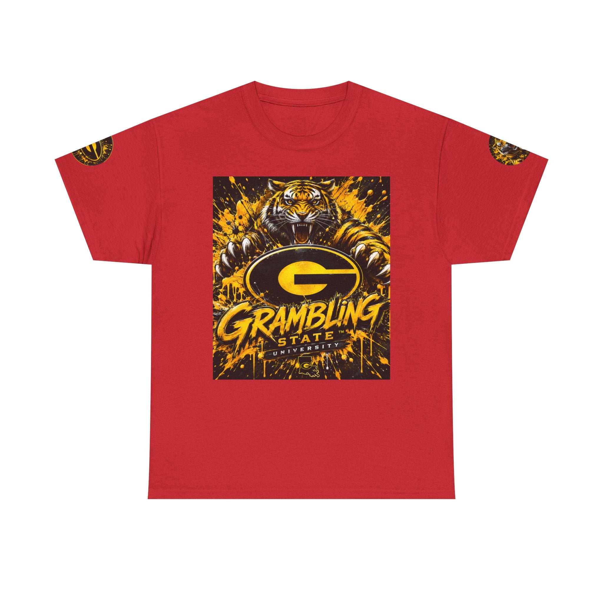 Grambling State Tigers T-Shirt — Roaring Tiger Logo College Tee