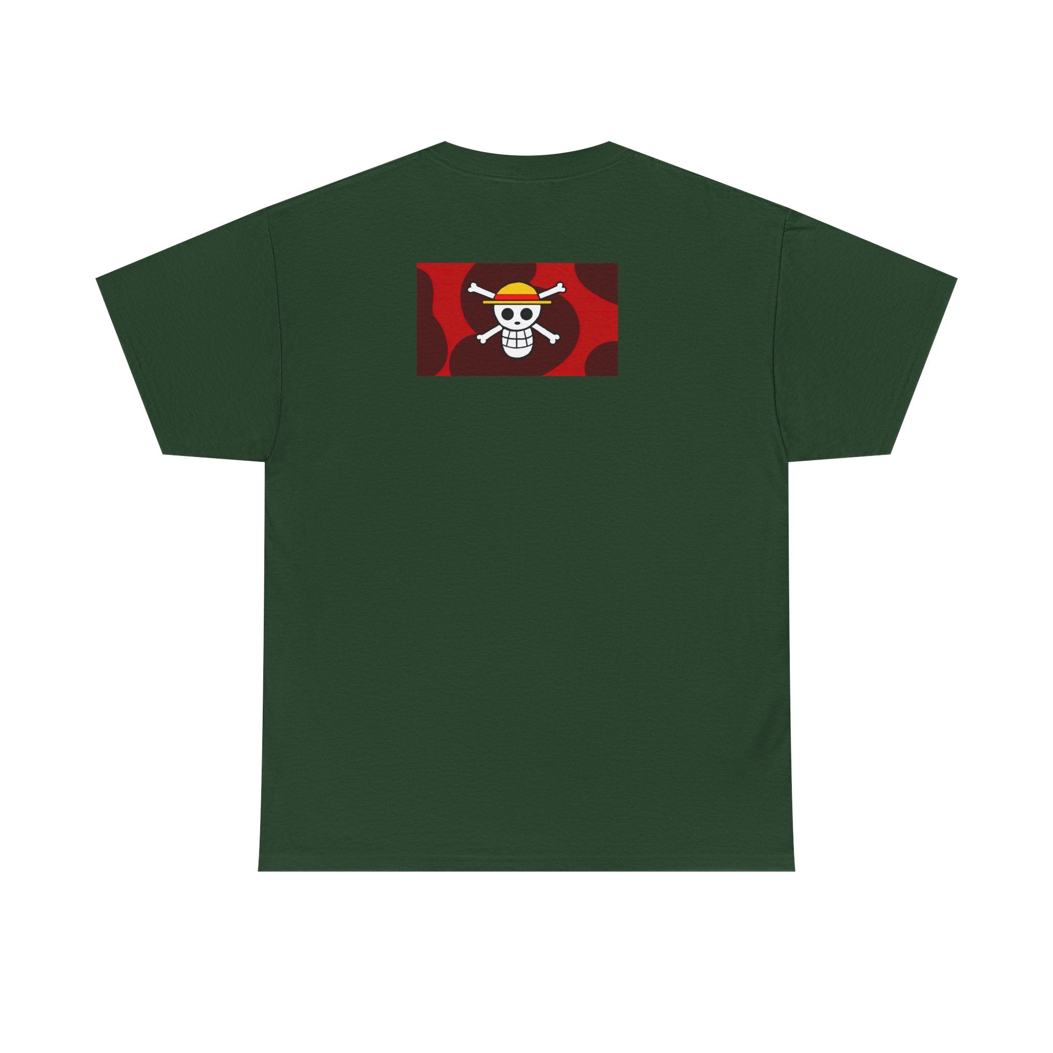 One Piece Luffy Straw Hat T‑Shirt — Anime Pirate Crew Graphic Tee