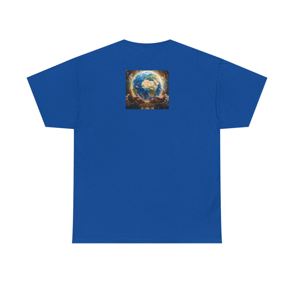 Earth Goddess T-Shirt — Vibrant Floral Nature Mother Graphic Tee