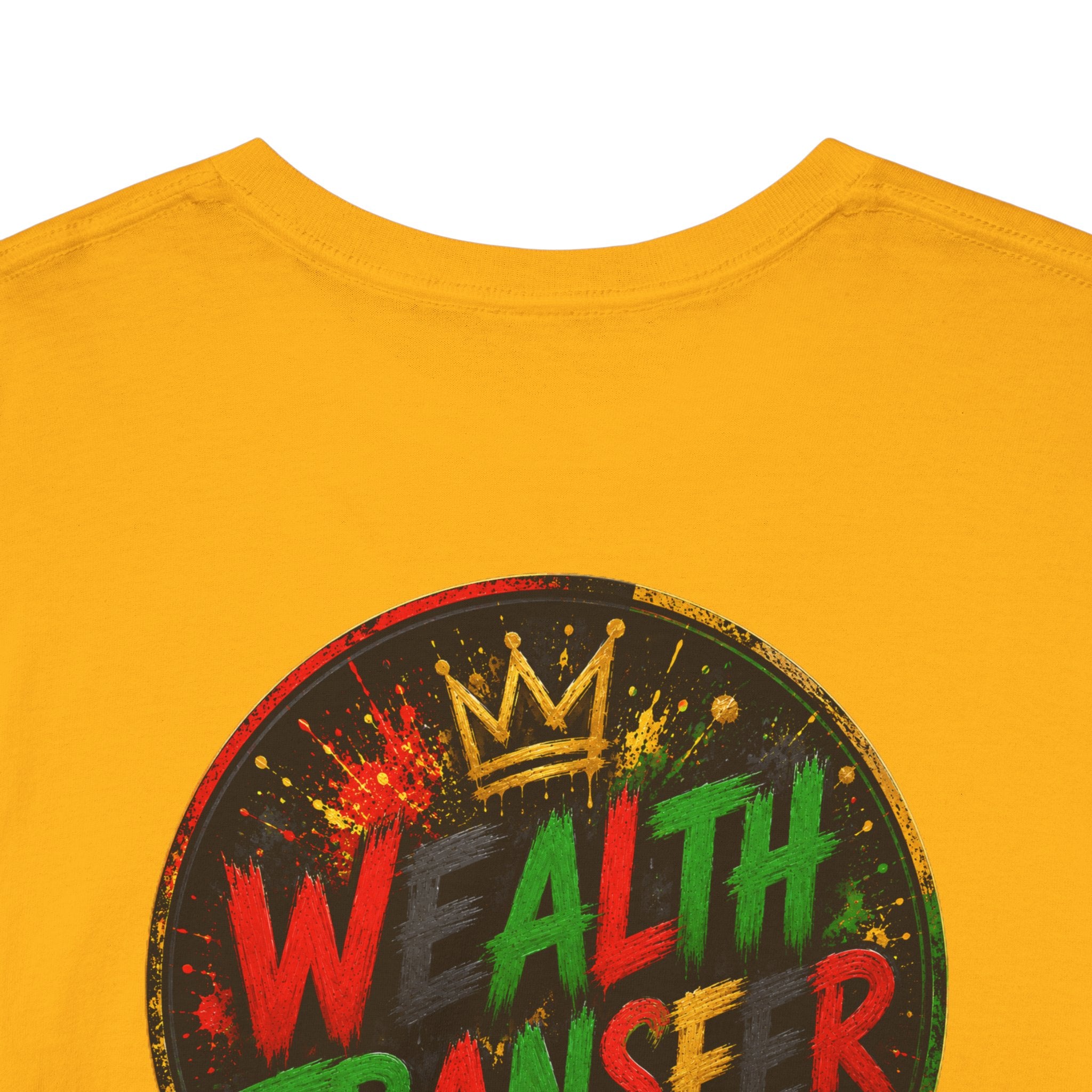 WALH TANKER Graphic Tee — Black Power Fist Back