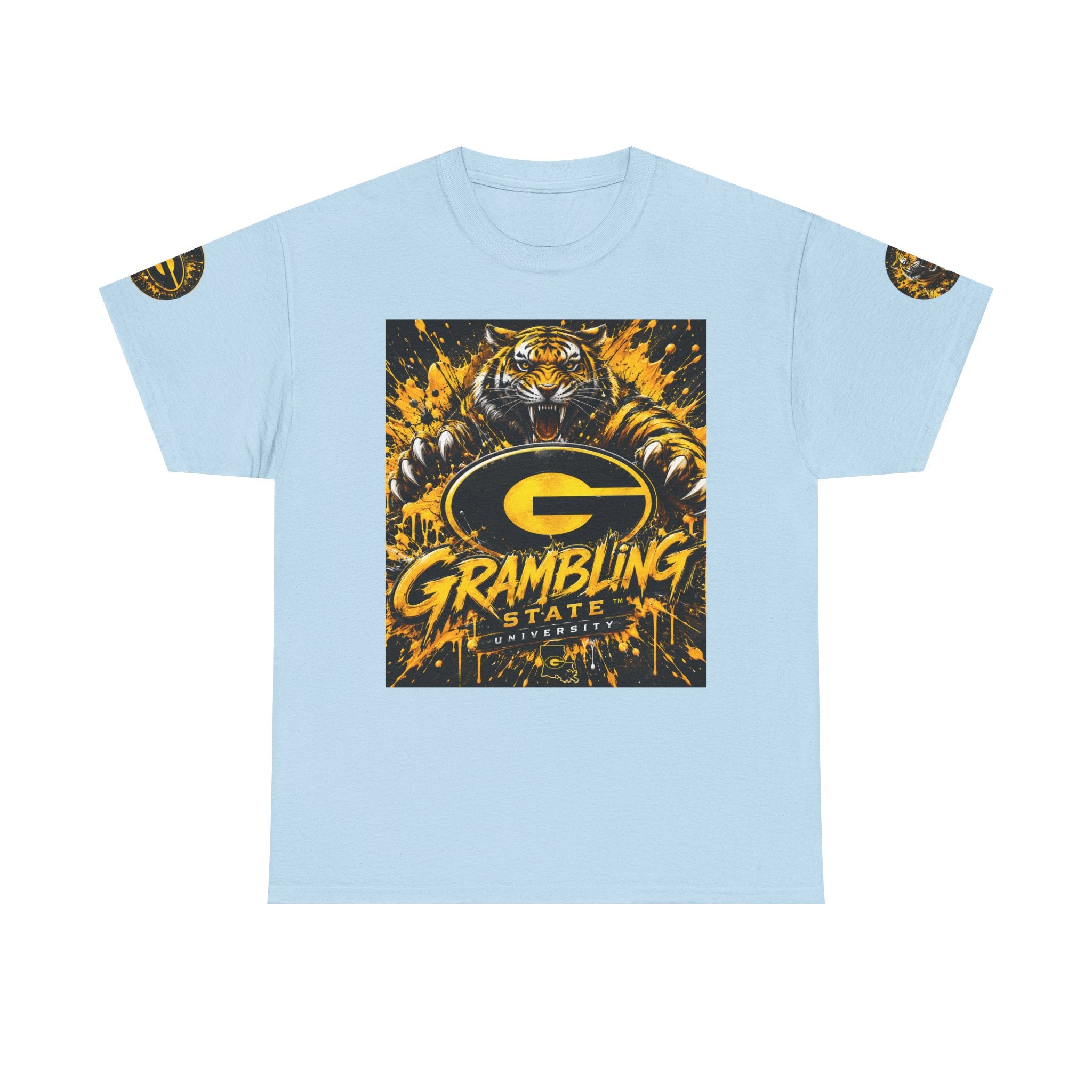 Grambling State Tigers T-Shirt — Roaring Tiger Logo College Tee