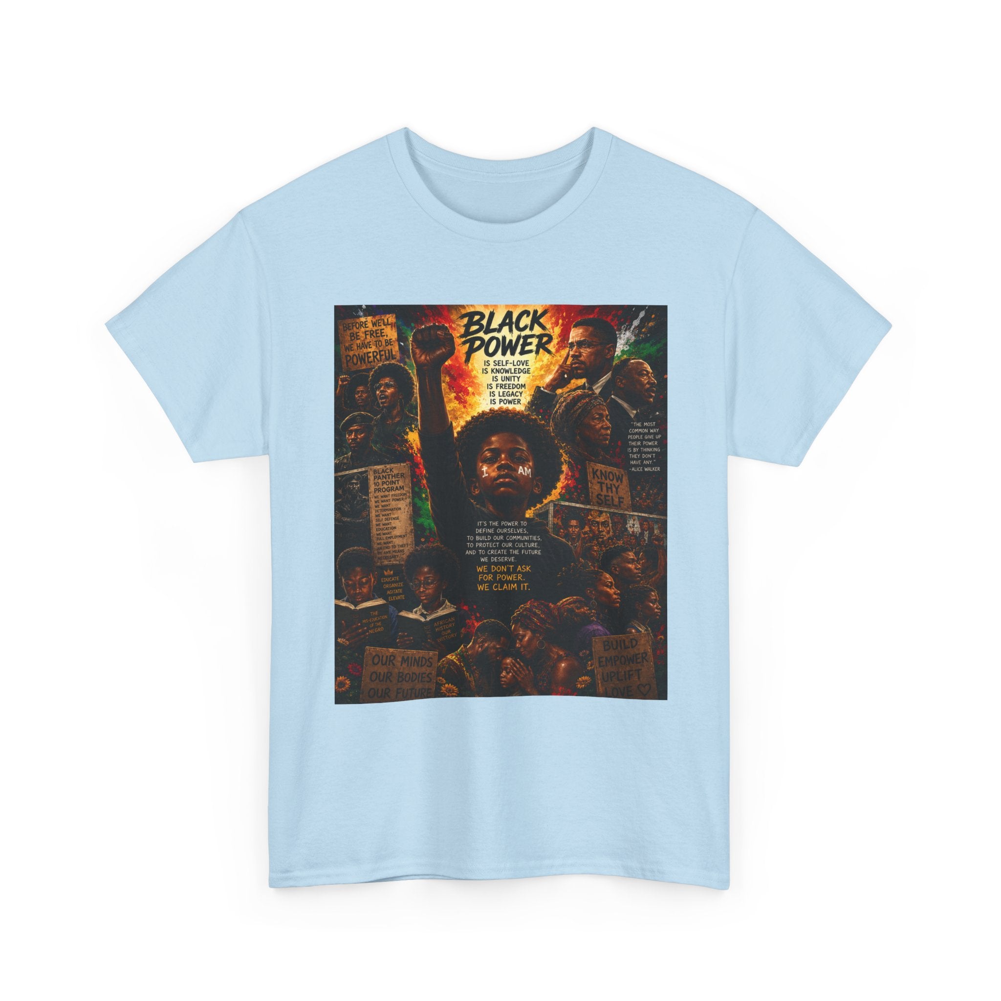 Black Power T‑Shirt — 'This Is Not A Boycott, This Is A Wealth Transfer' Protest Tee
