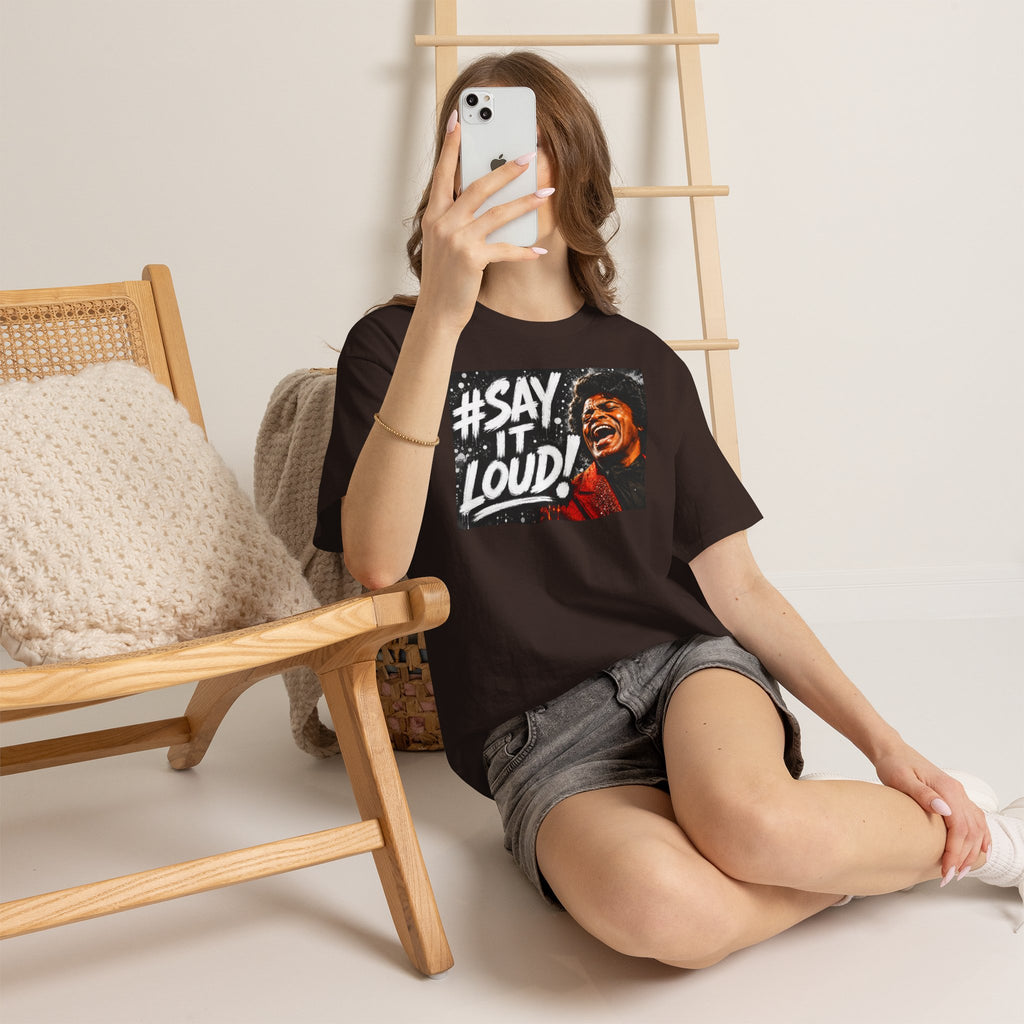 Say It Loud! Protest Fist Graphic Tee