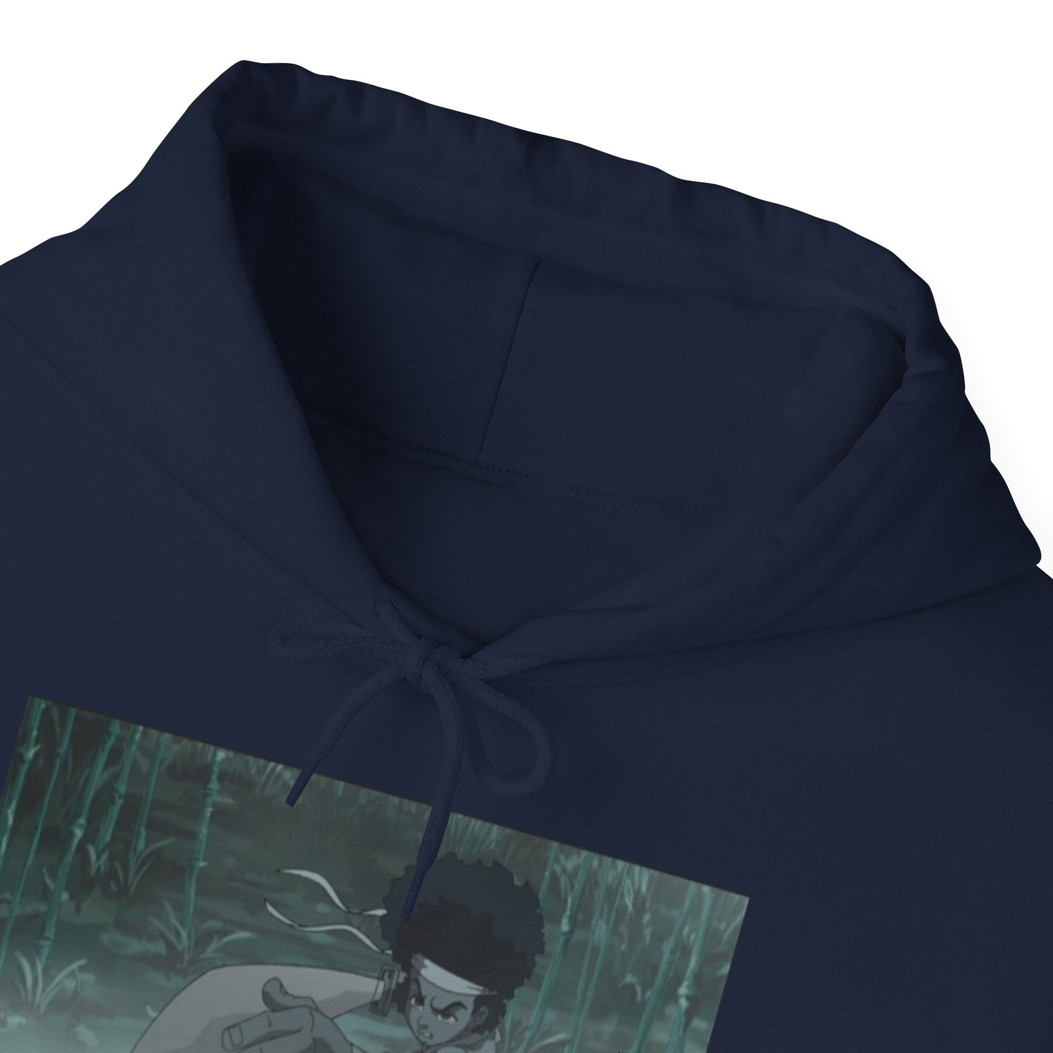 Moody Forest Angel Hoodie — Ethereal Wings Graphic Sweatshirt