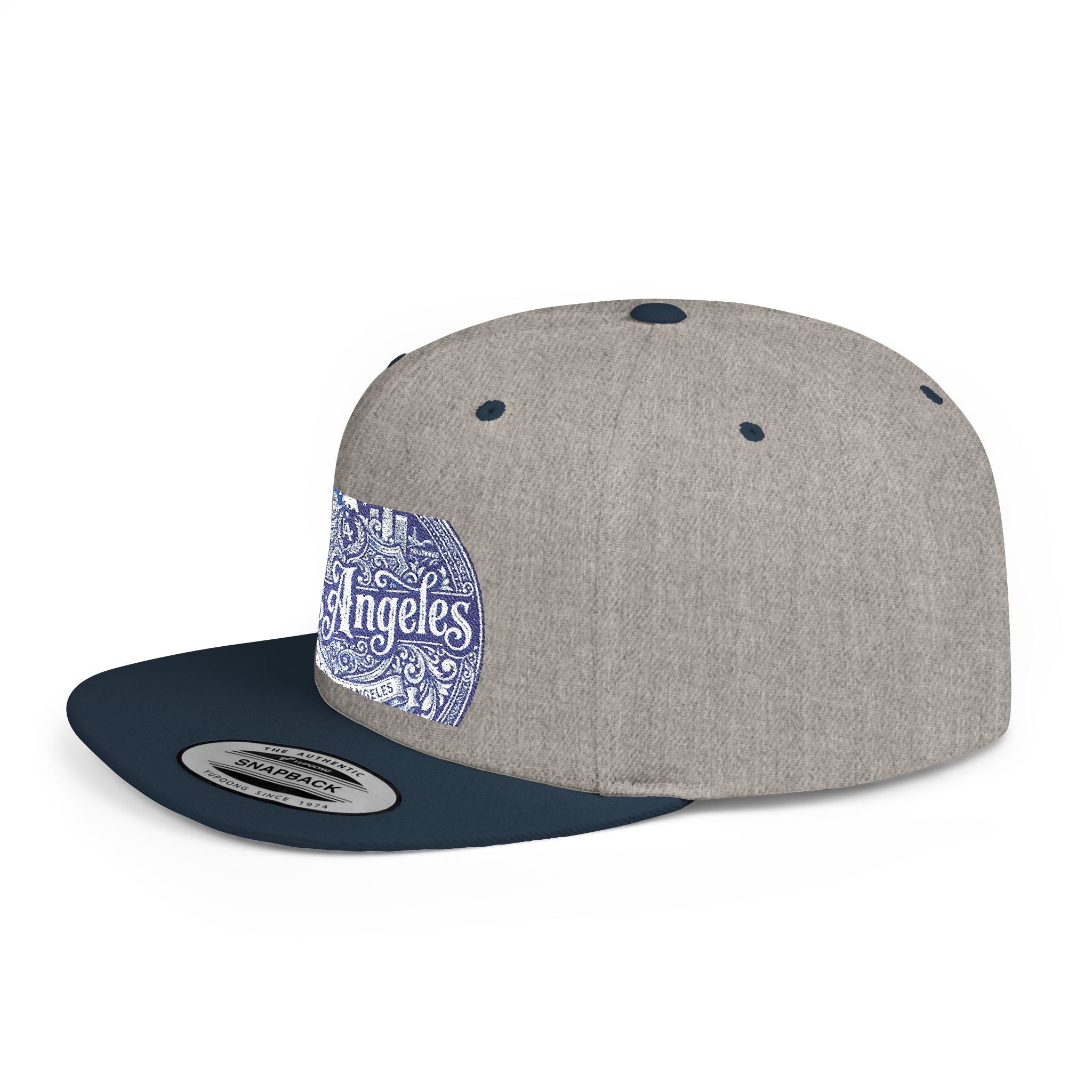 Los Angeles Paisley Flat Bill Snapback Hat