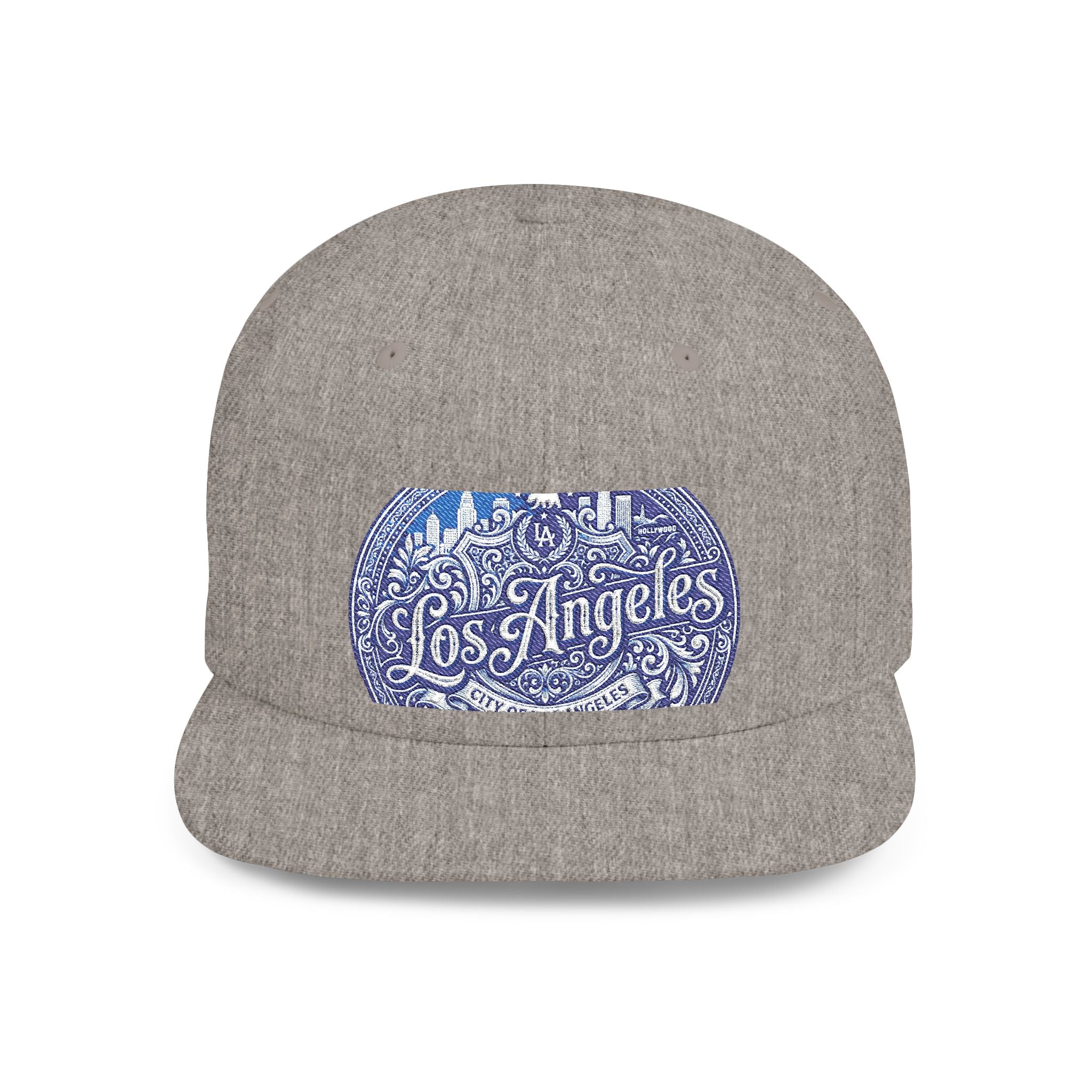 Los Angeles Paisley Flat Bill Snapback Hat