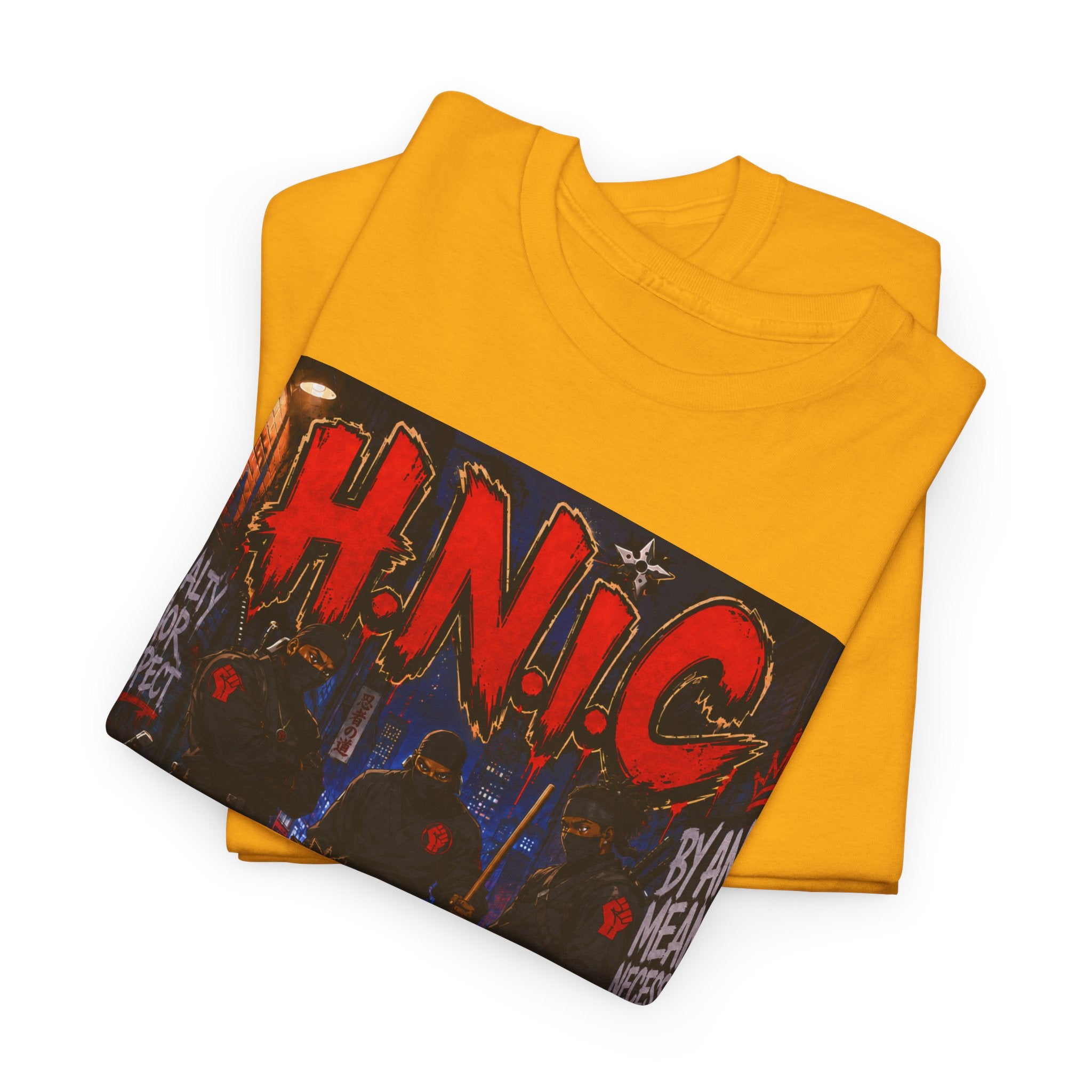 H.N.I.C. Graphic Tee — 'This Is Not A Riot' Raised Fist Streetwear T‑Shirt