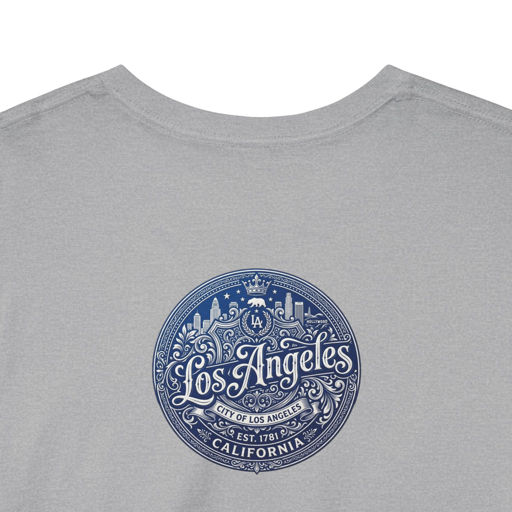 Iconic Rap Legend Photo Tee — Los Angeles Cap Graphic
