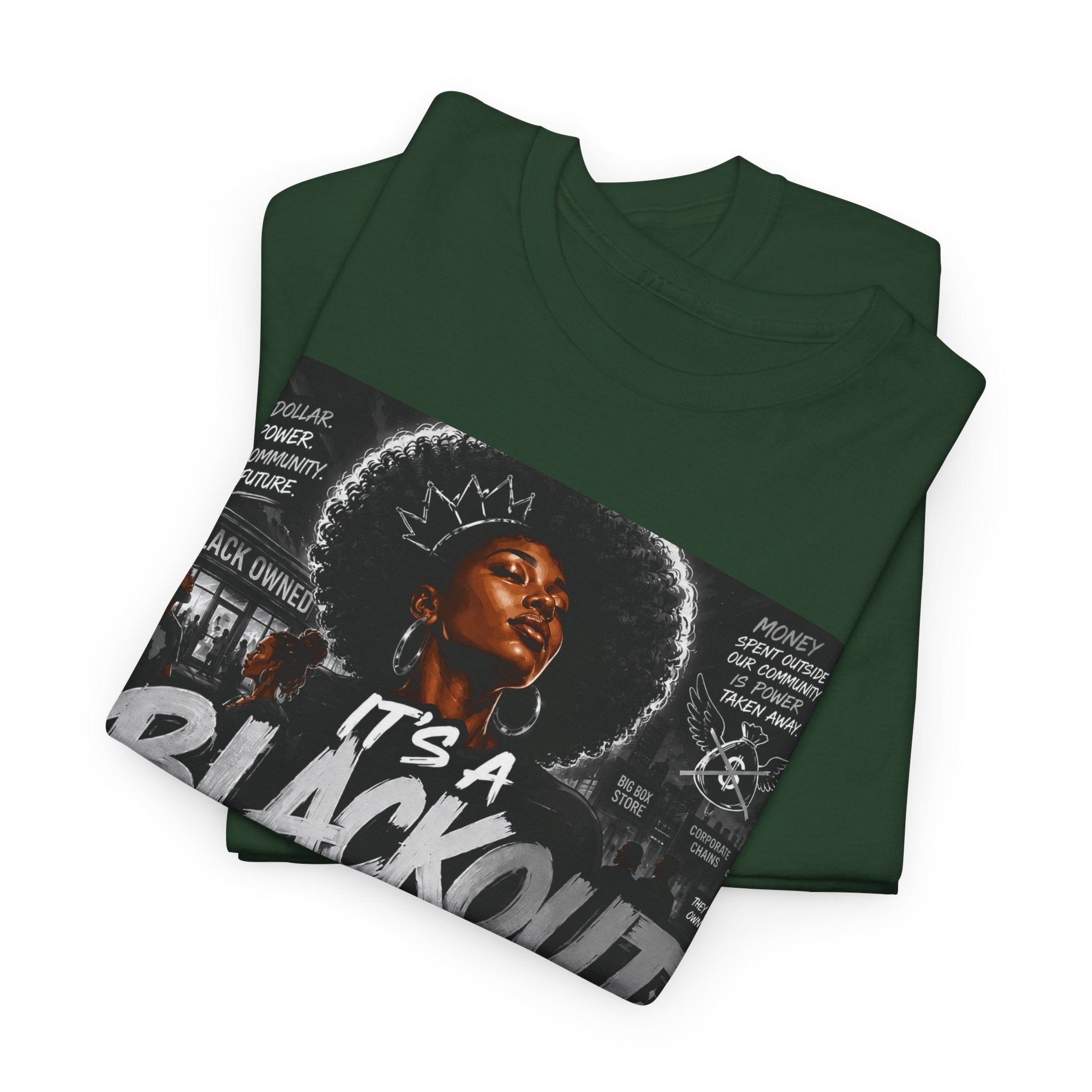Blackout Protest T-Shirt — "It's a Blackout" Social Justice Tee