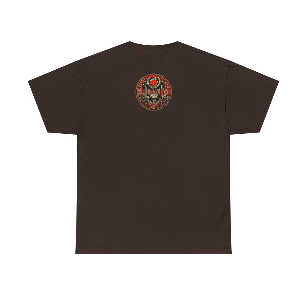 Vintage Crown Portrait Tee — Retro Hip-Hop Photo Graphic T-Shirt