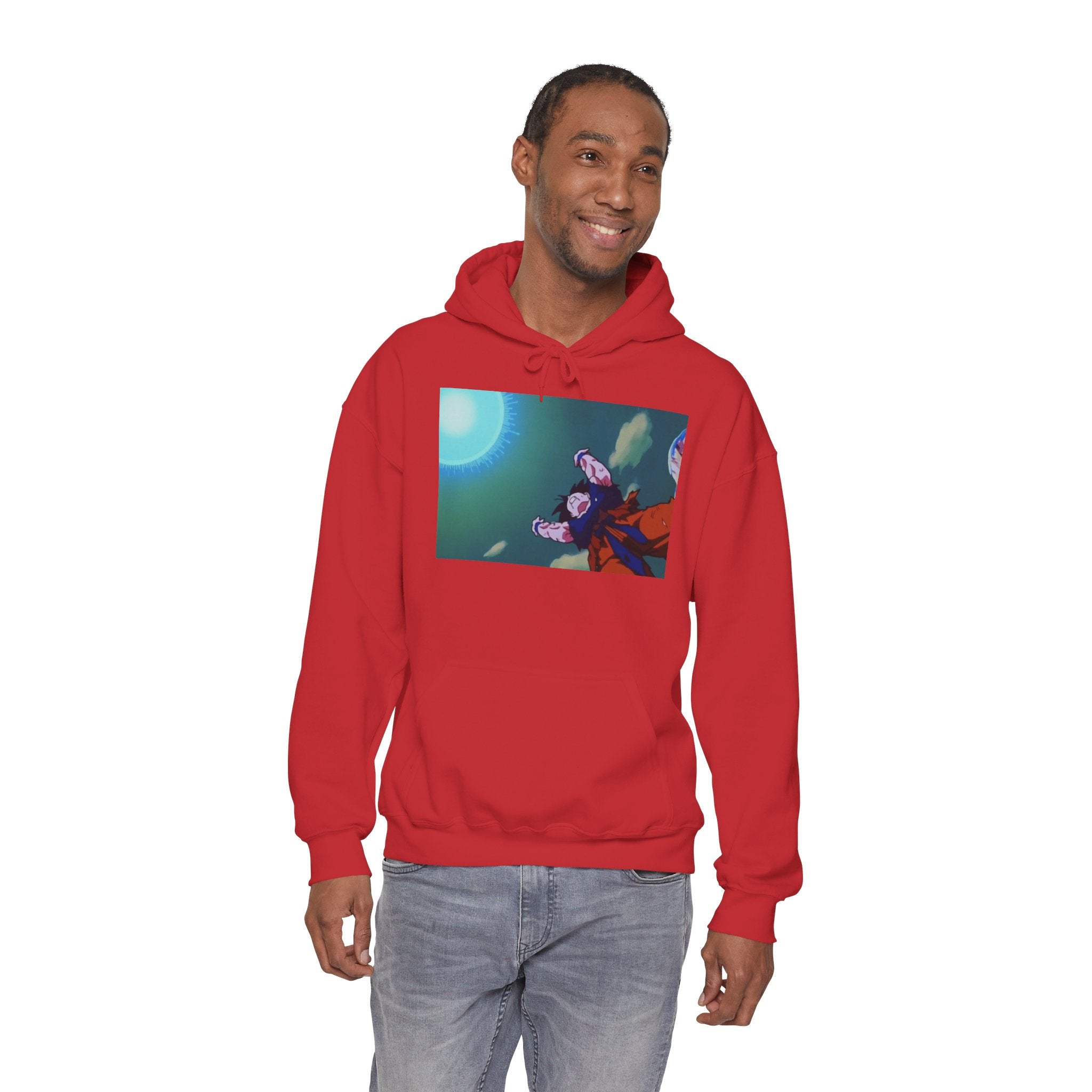 Anime Night Sky Hoodie — Girls Under the Moon Graphic Sweatshirt