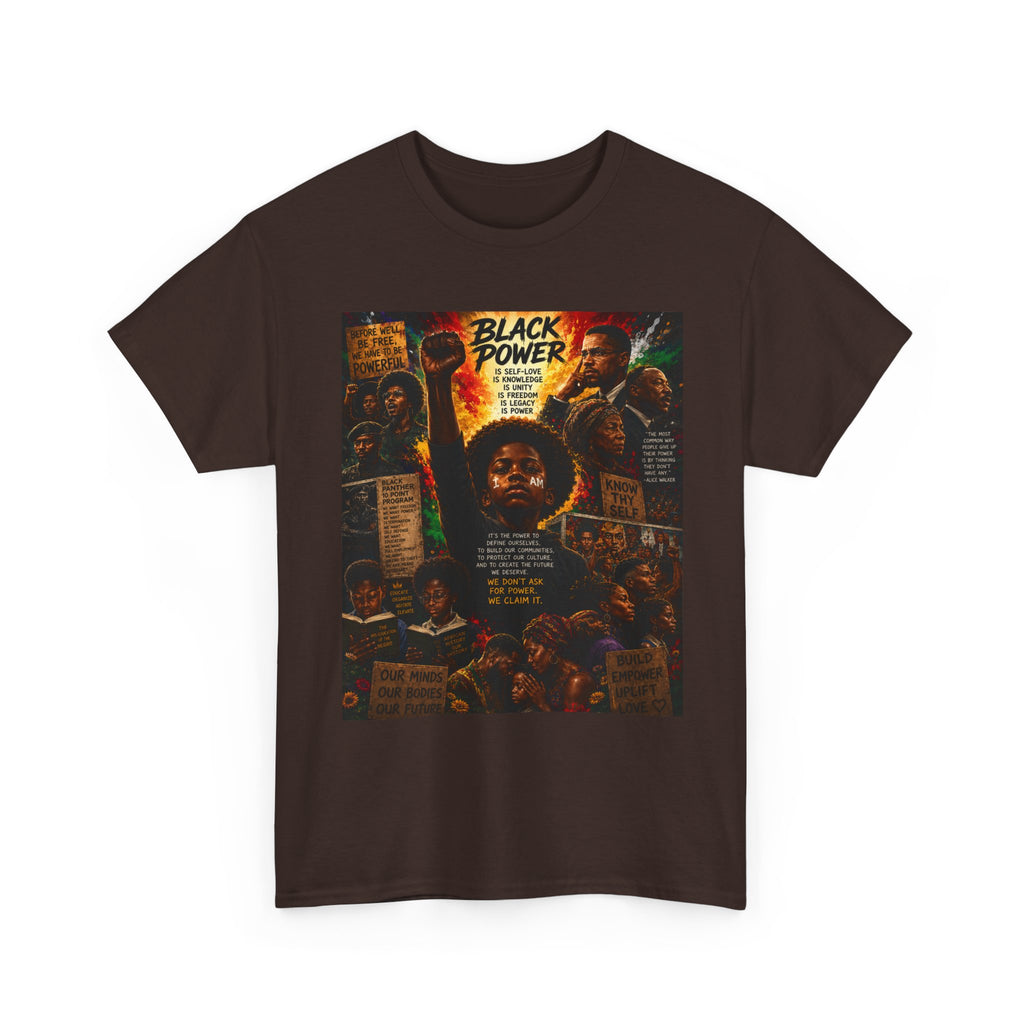 Black Power T‑Shirt — 'This Is Not A Boycott, This Is A Wealth Transfer' Protest Tee