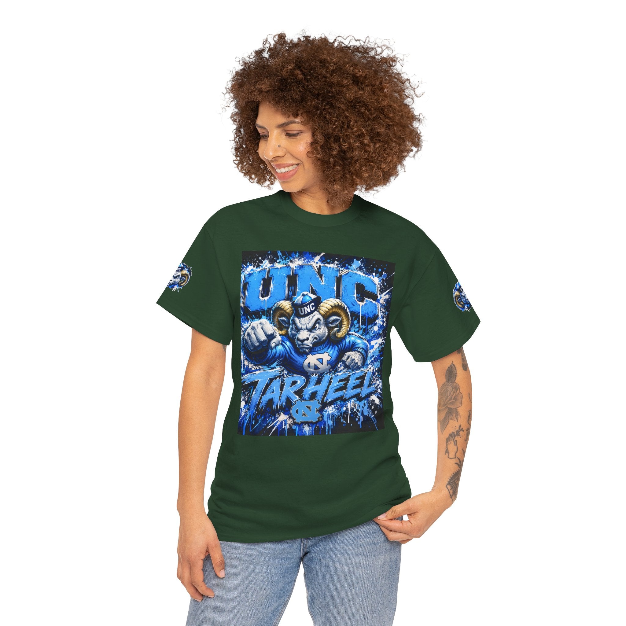 UNC Tar Heel Ram Graphic Tee — Collegiate North Carolina T-Shirt